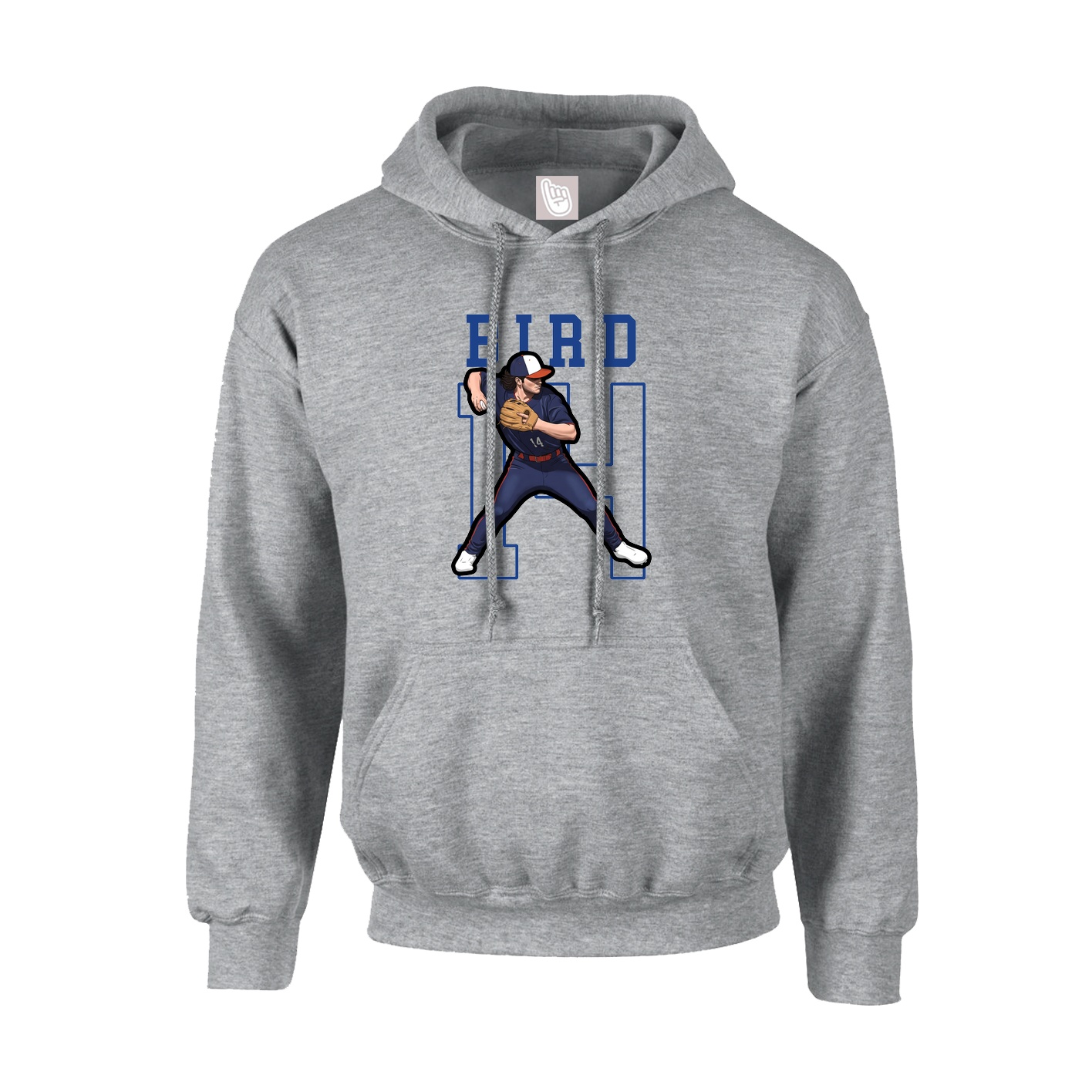 Hoodie — Shirsey in Grey