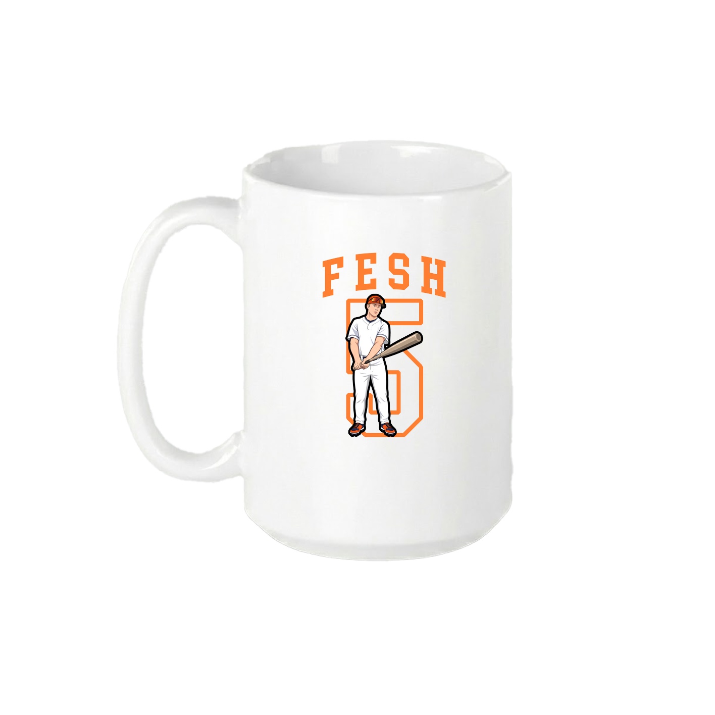 15oz Coffee Mug — Shirsey in White