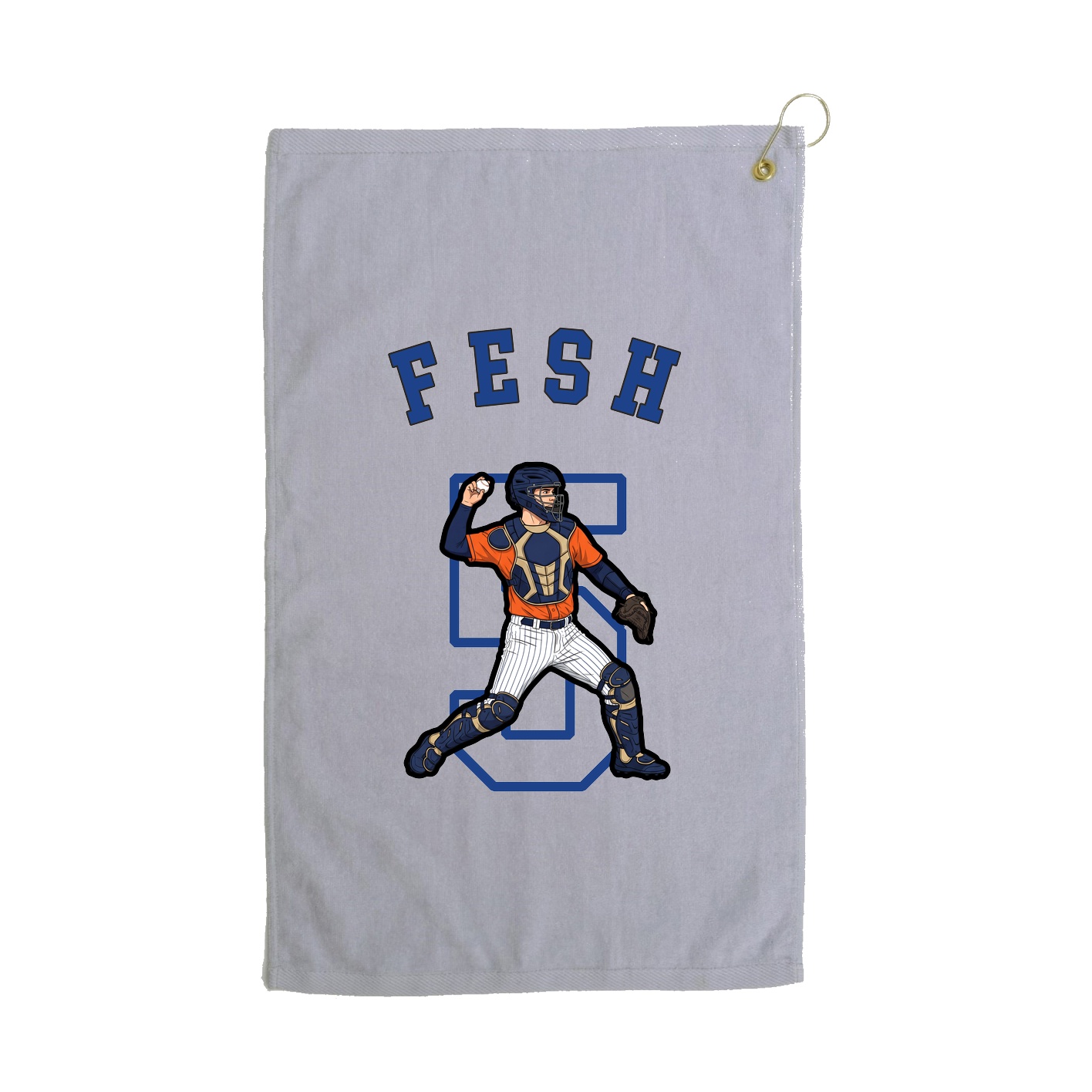 Golf Towel — Shirsey Arch in Grey