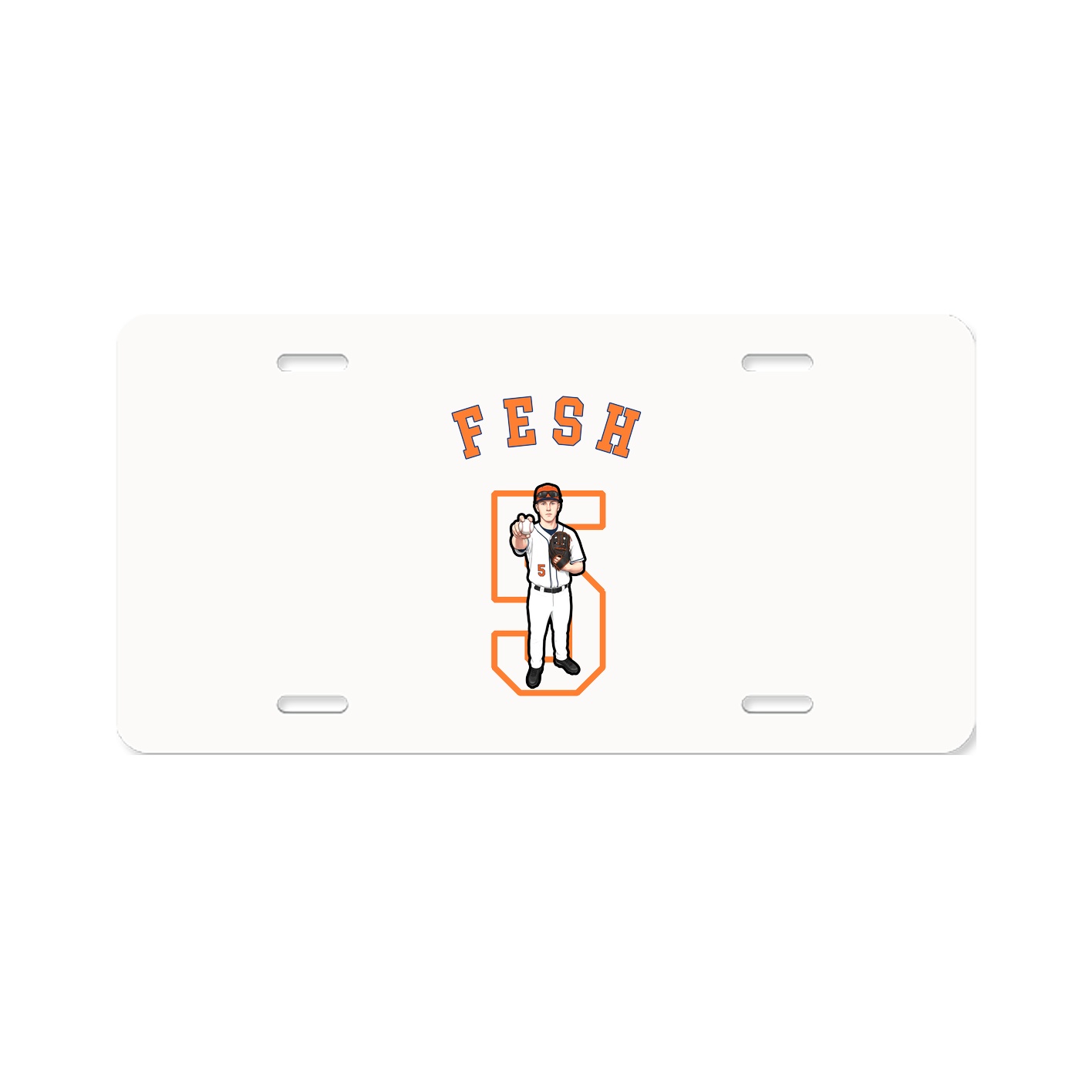 License Plate — Shirsey Arch in Classic