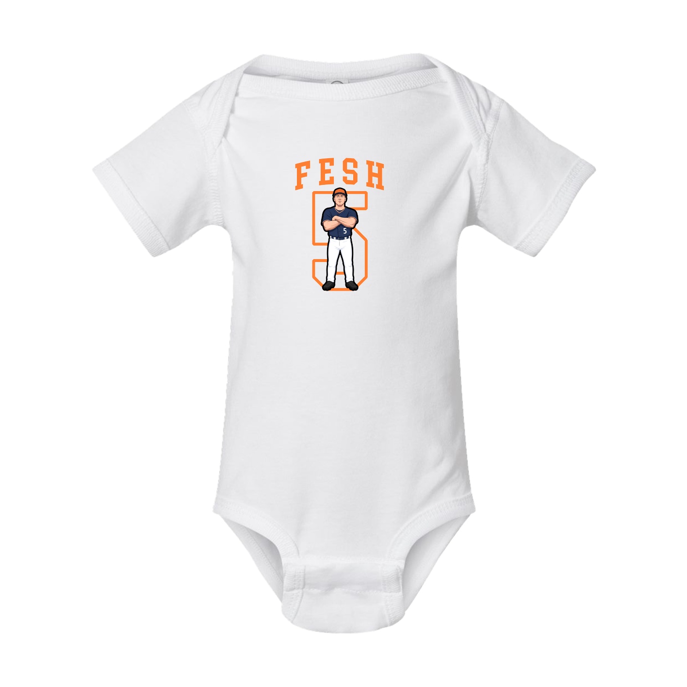 Baby Onesie — Shirsey in White