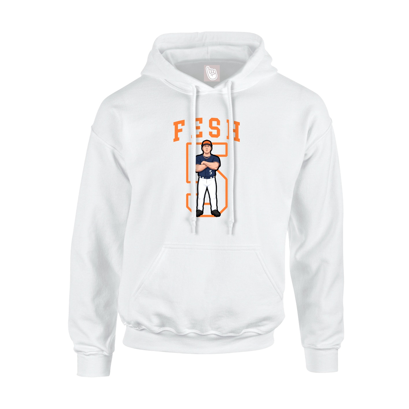 Youth Hoodie — Shirsey in White
