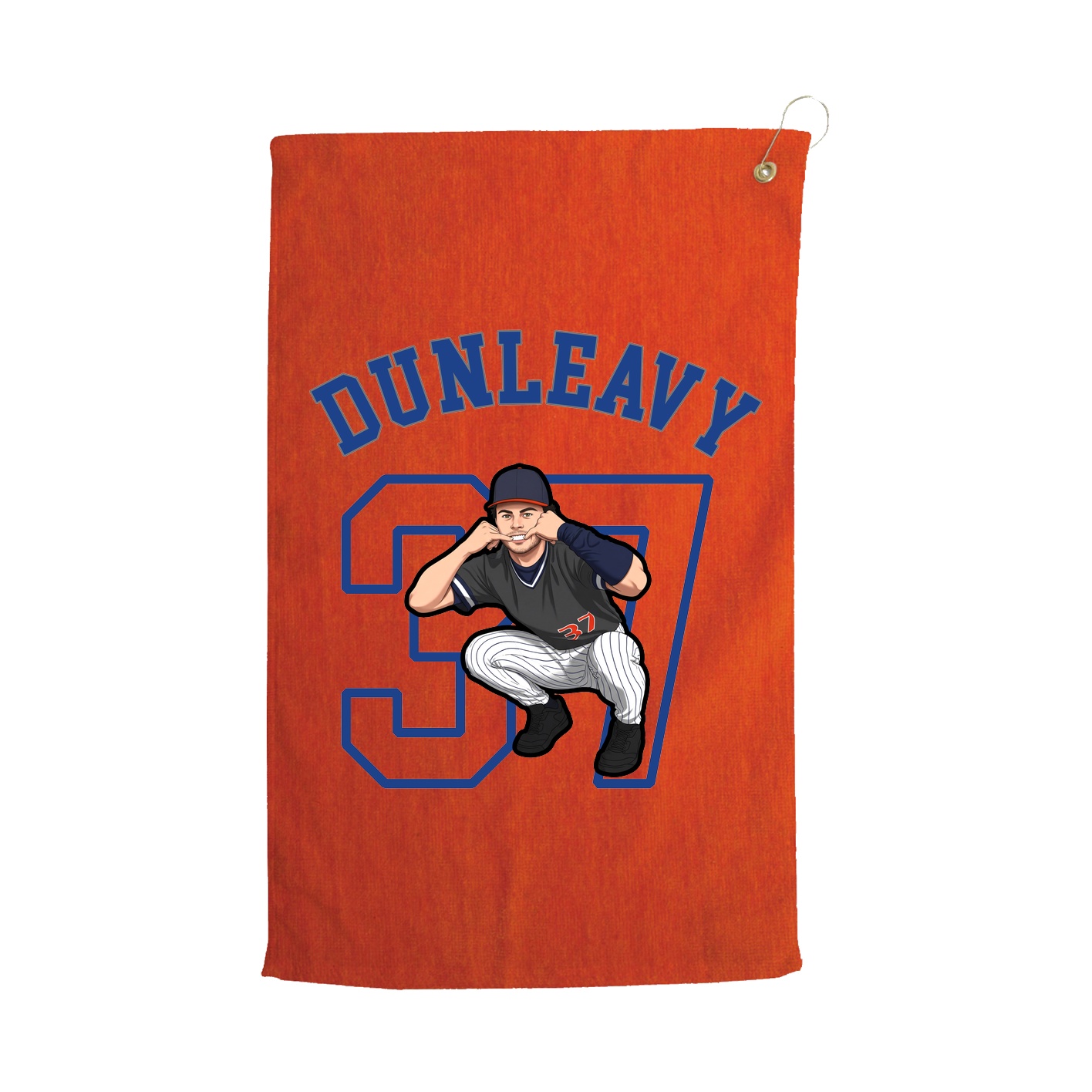 Golf Towel — Shirsey Arch in Orange