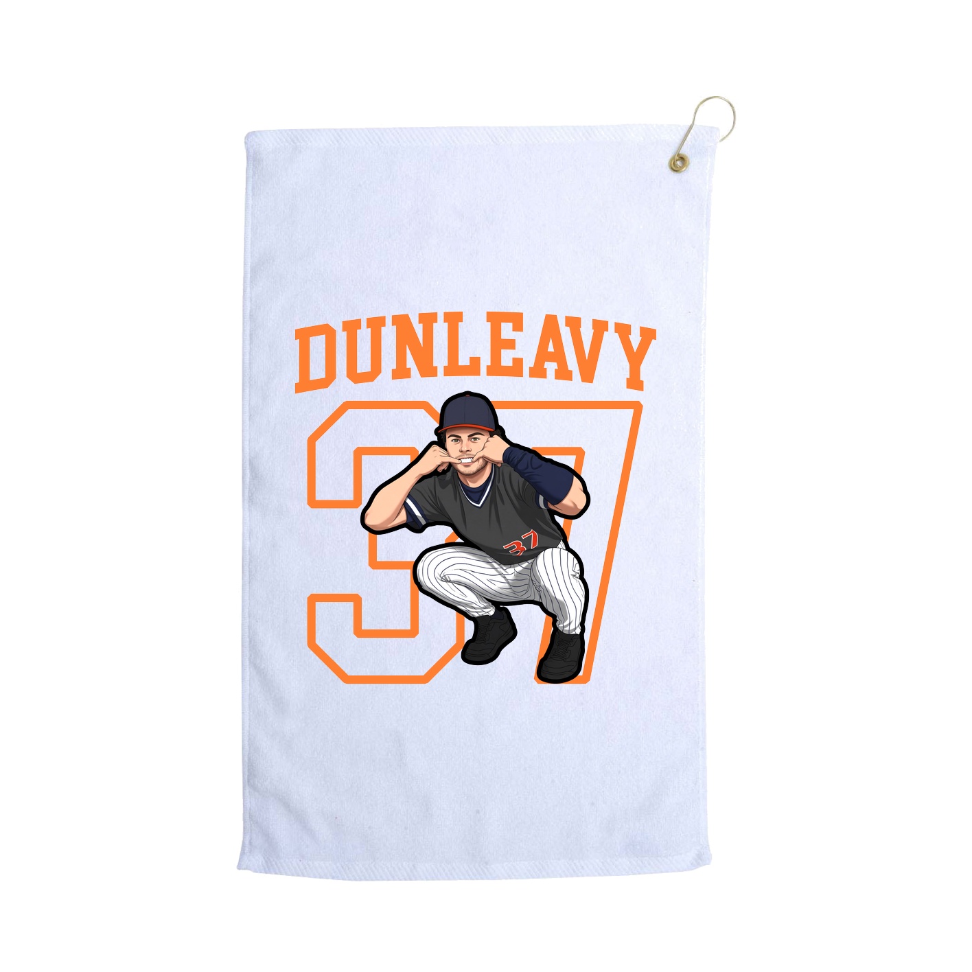 Golf Towel — Shirsey in White