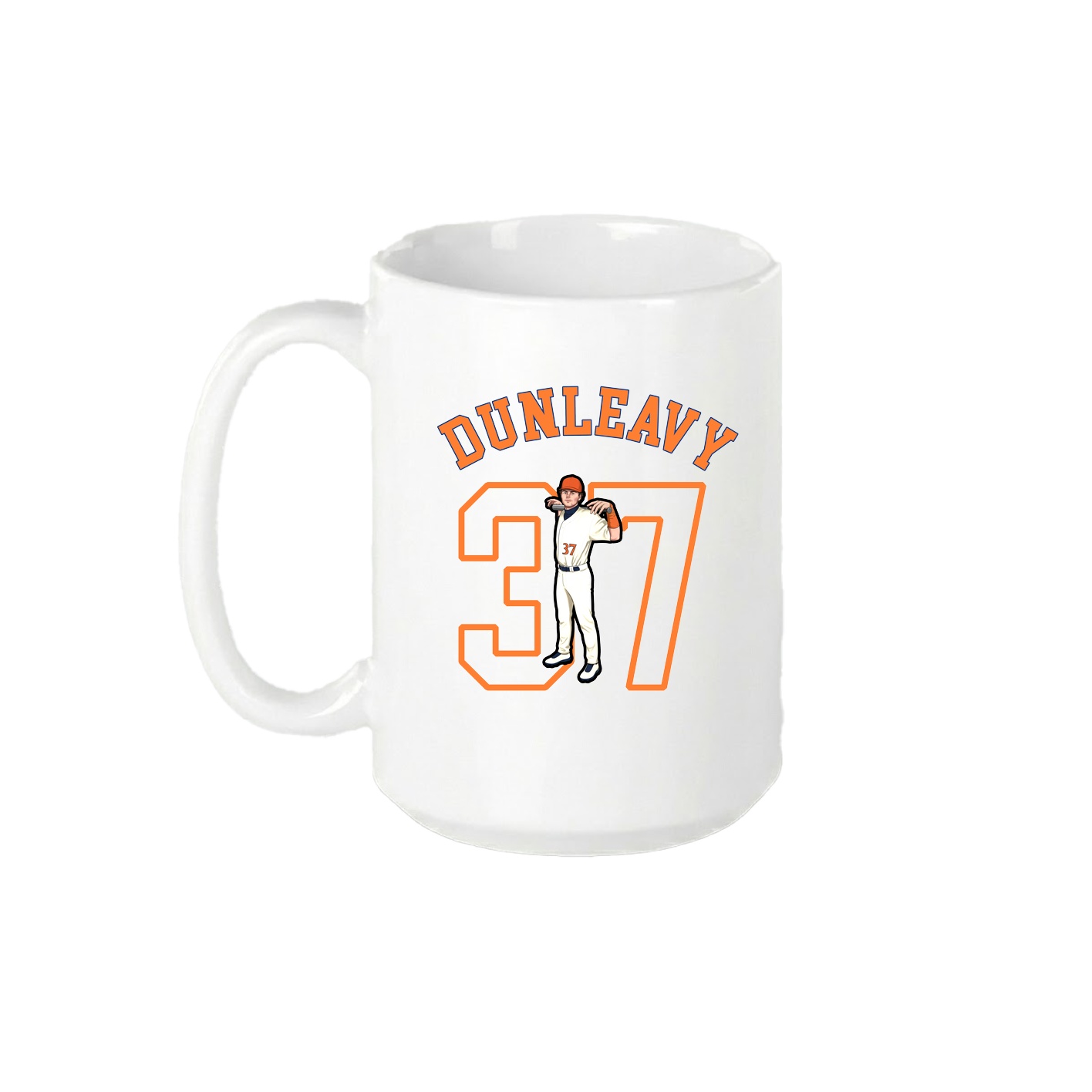 15oz Coffee Mug — Shirsey Arch in White