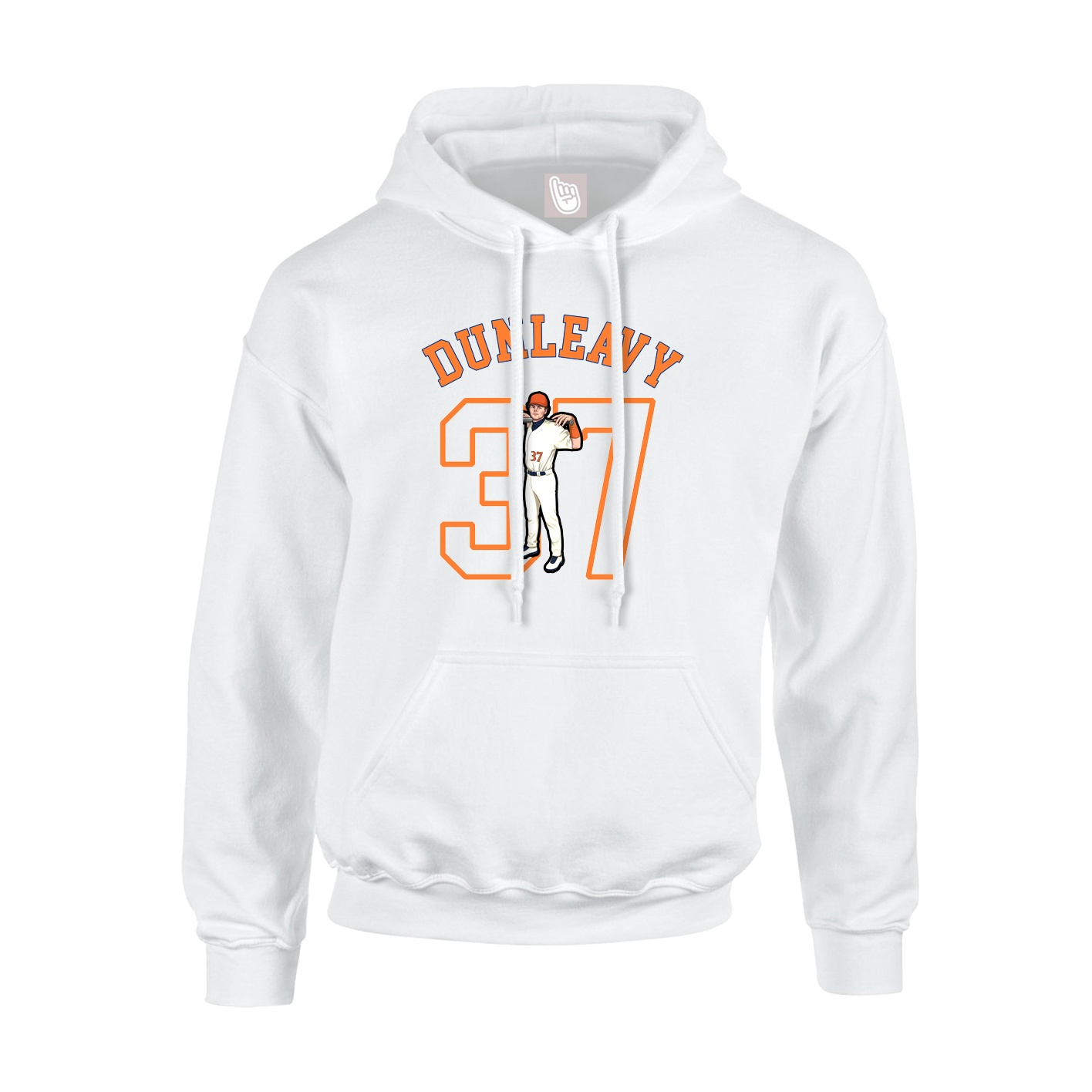 Hoodie — Shirsey Arch in White