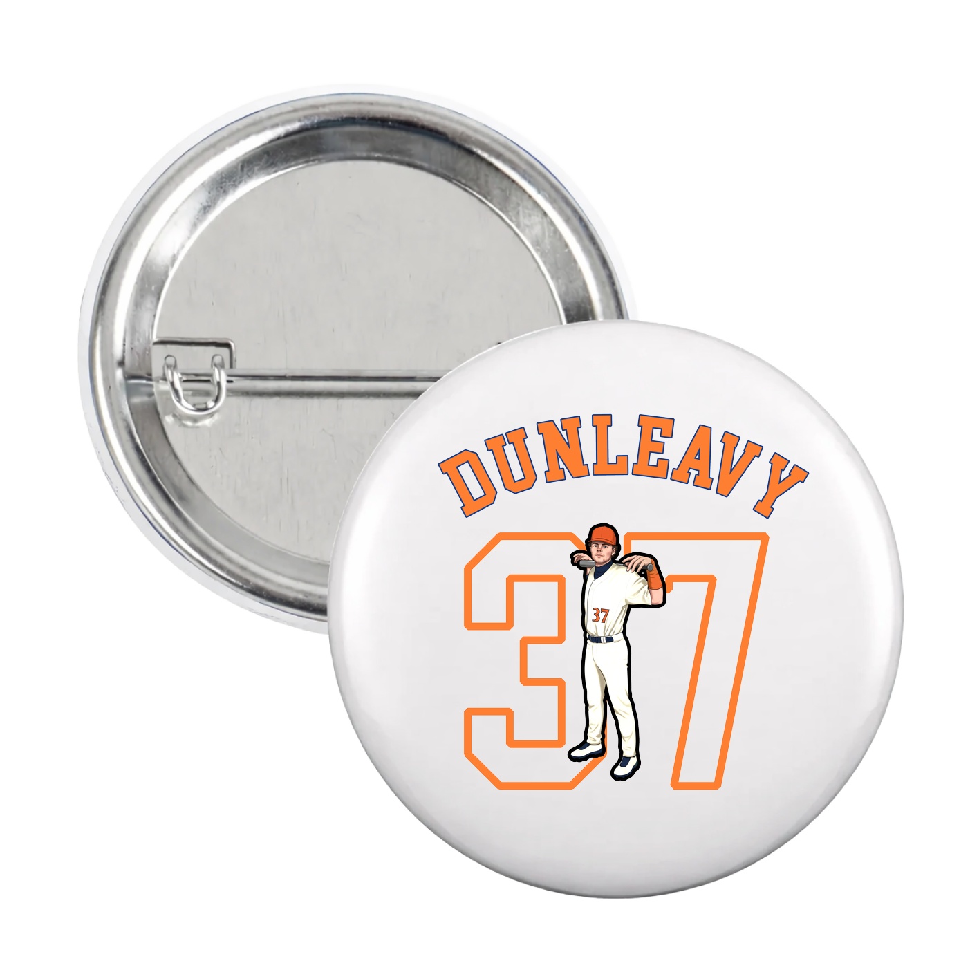 Game Day Button — Shirsey Arch in White