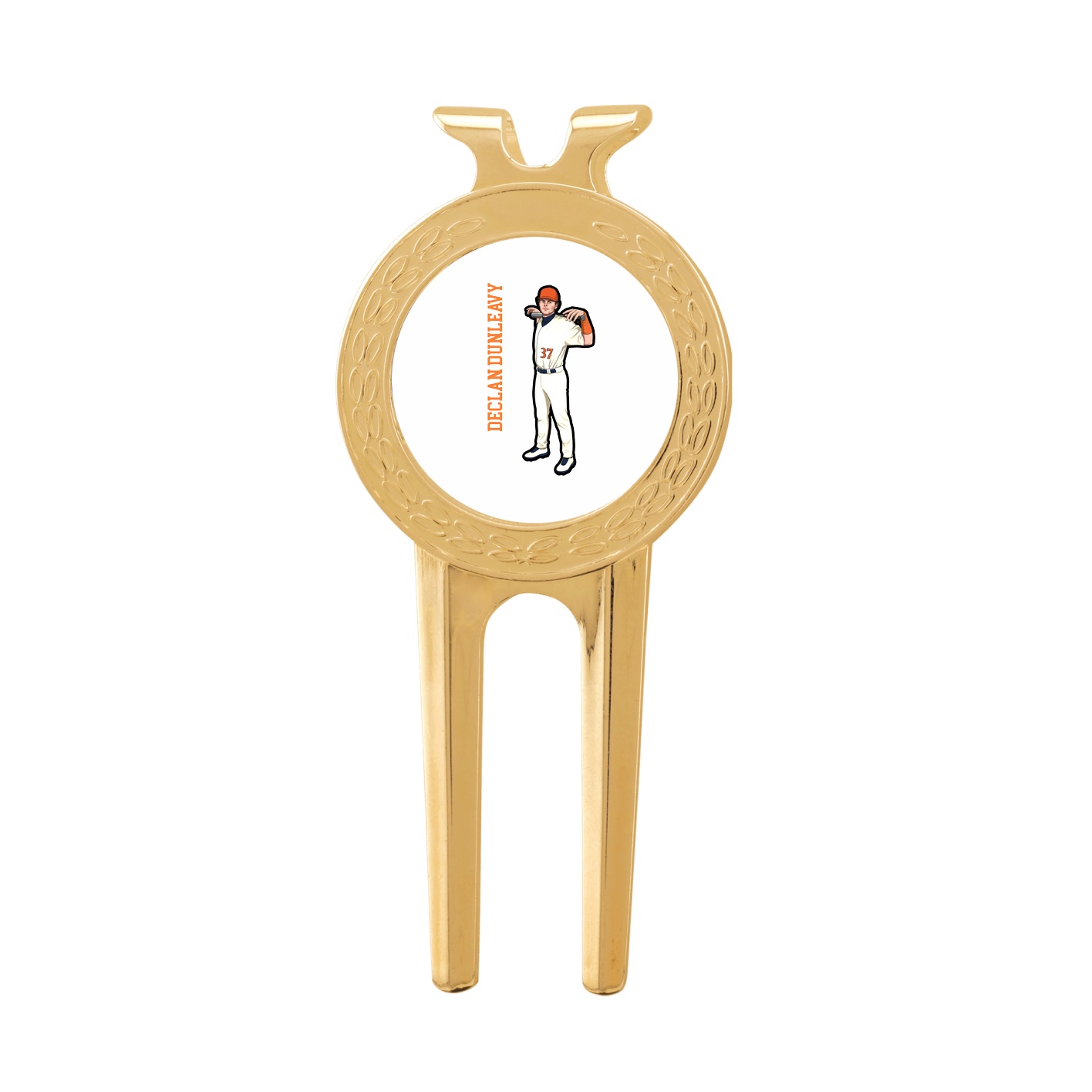 Divot Tool with Ball Marker — Name Vertical in Classic