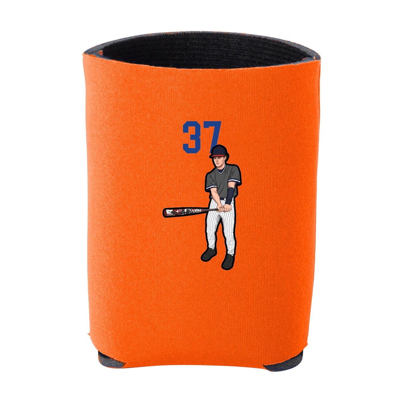 Can Holder — Number Top in Orange