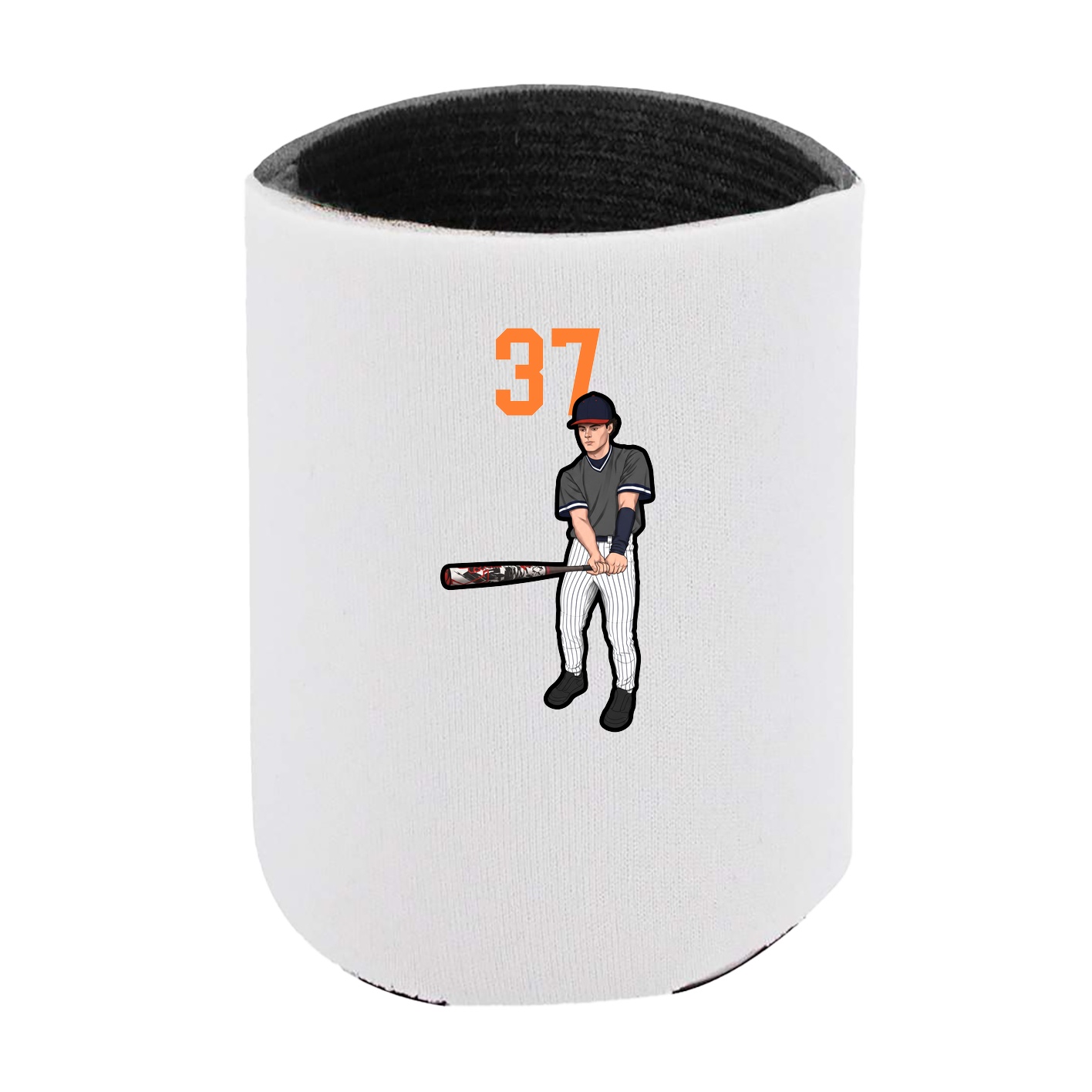 Can Holder — Number Top in White