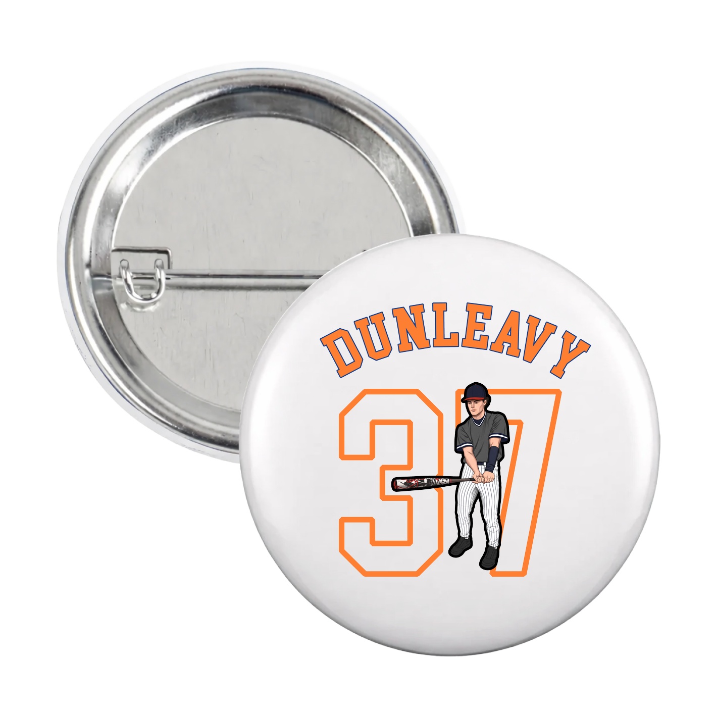 Game Day Button — Shirsey Arch in White