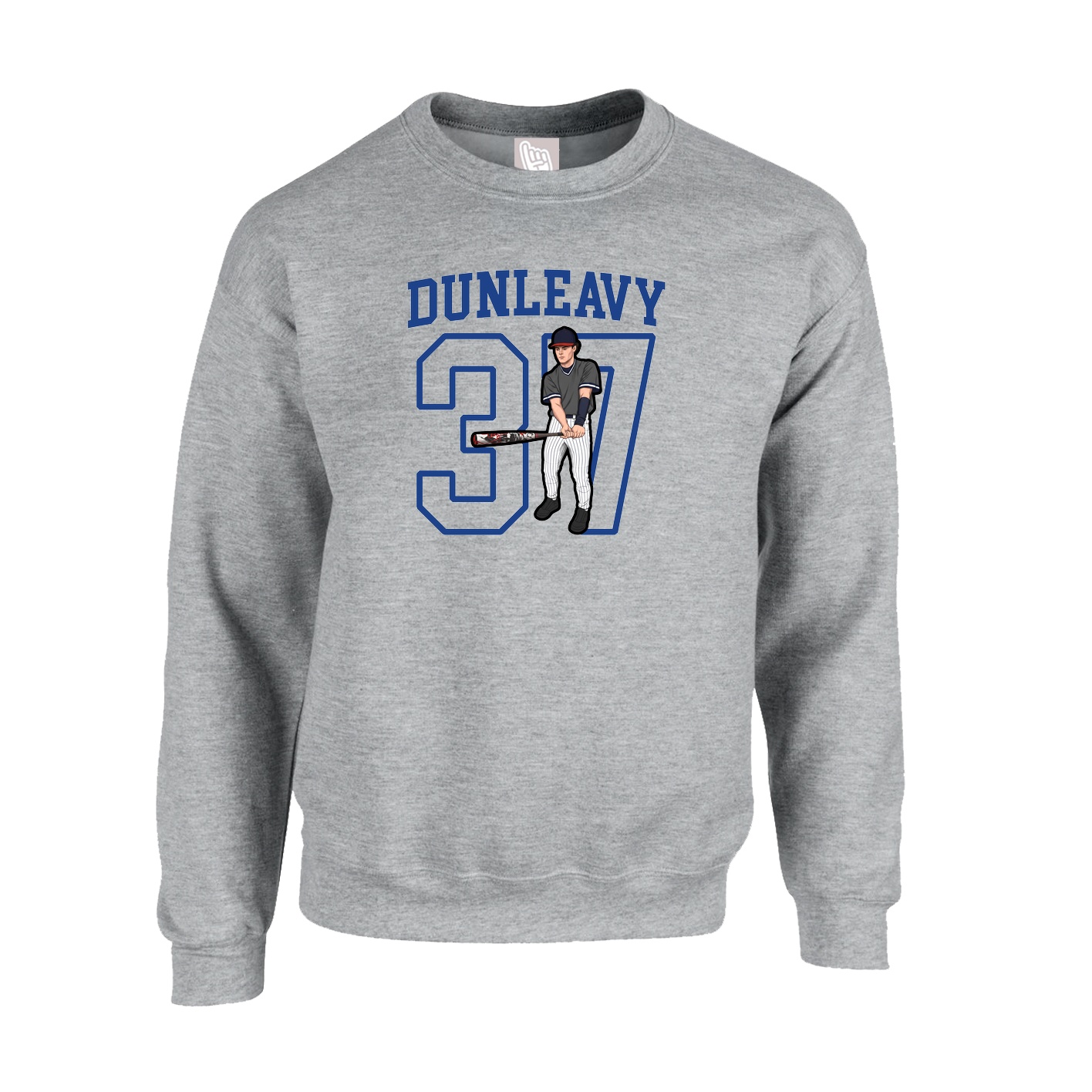 Fleece Crew — Shirsey in Grey