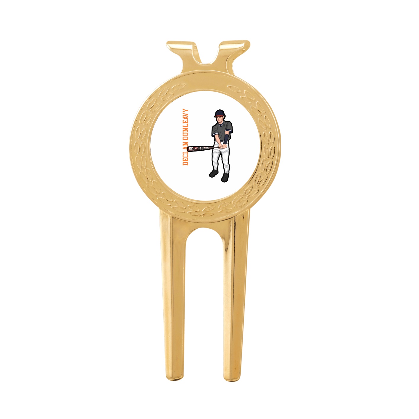 Divot Tool with Ball Marker — Name Vertical in Classic