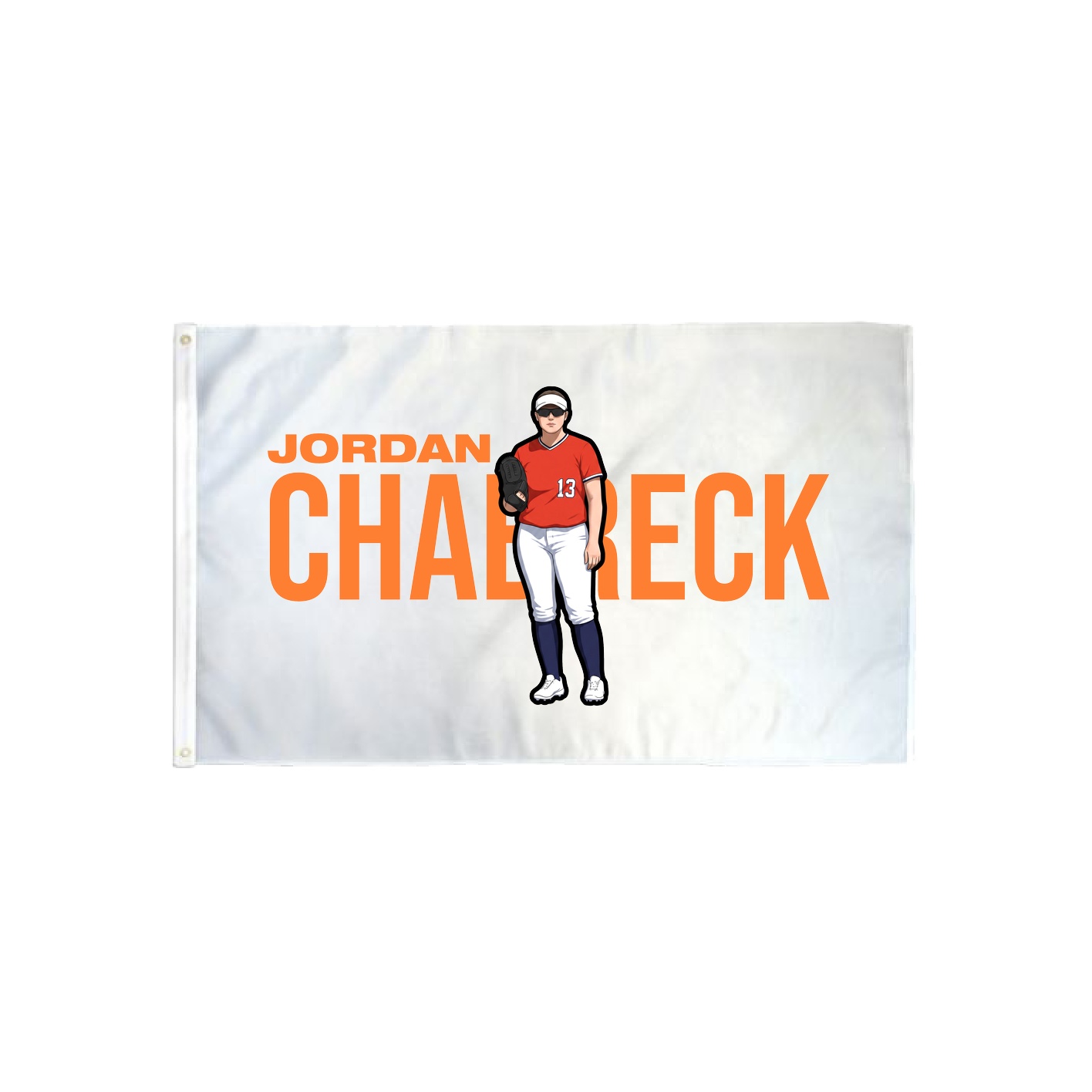 3x5 Flag — Player Name in Classic
