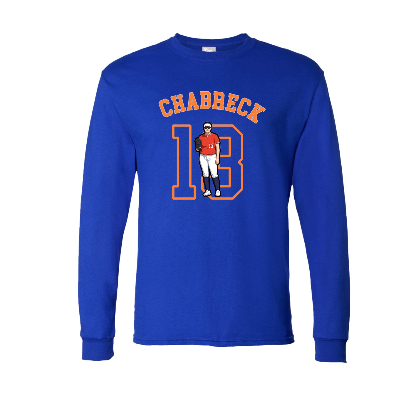 Long Sleeve Tee — Shirsey Arch in Royal