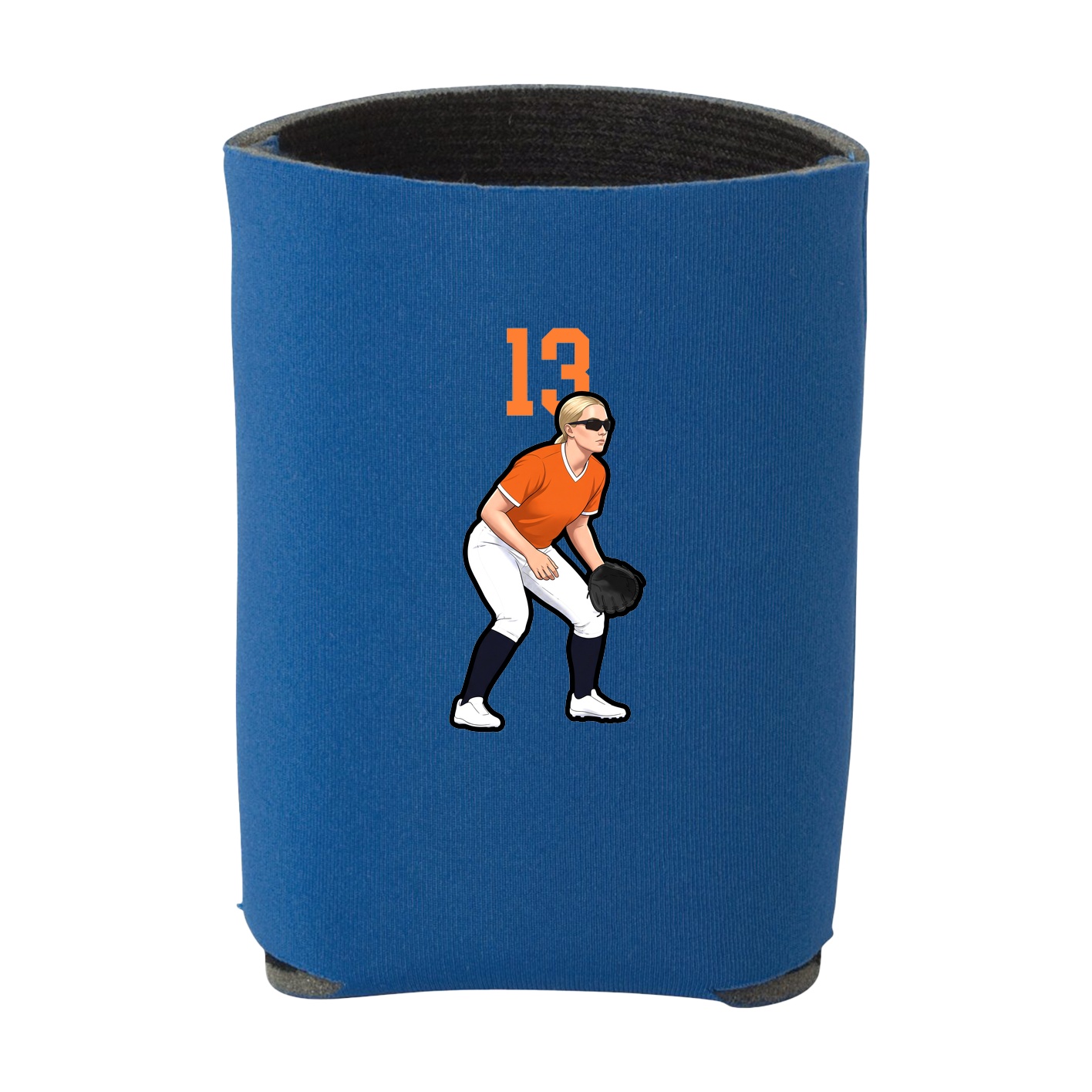 Can Holder — Number Top in Royal