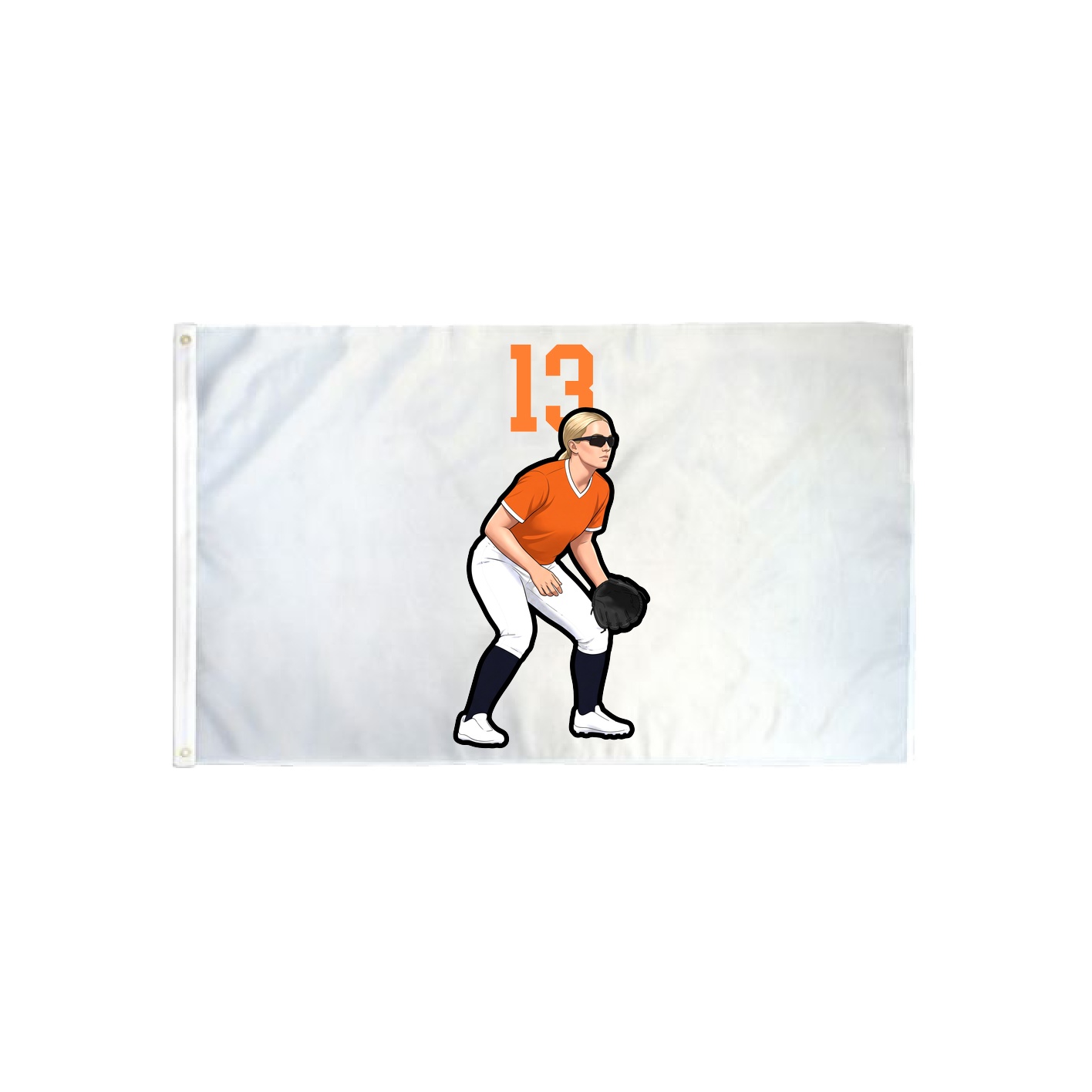 3x5 Flag — Number Top in Classic