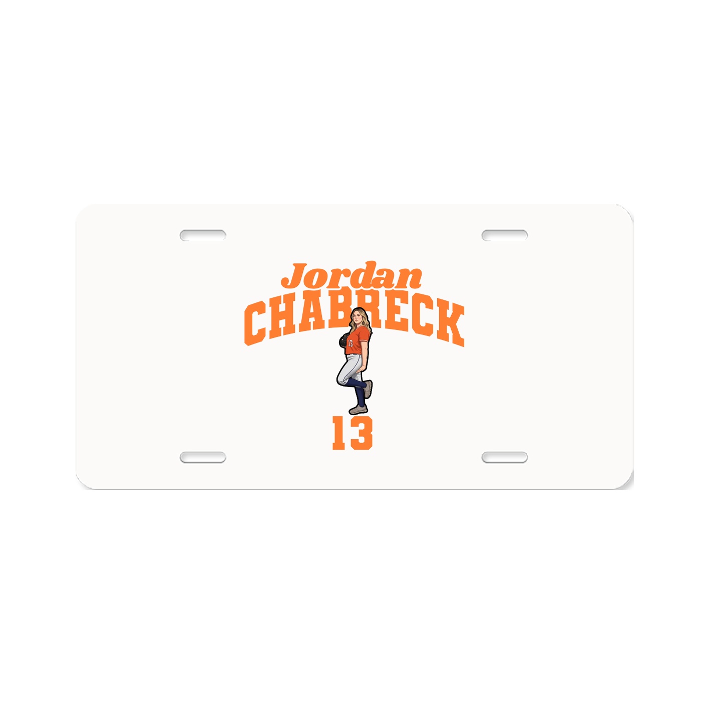 License Plate — Signature Arch in Classic