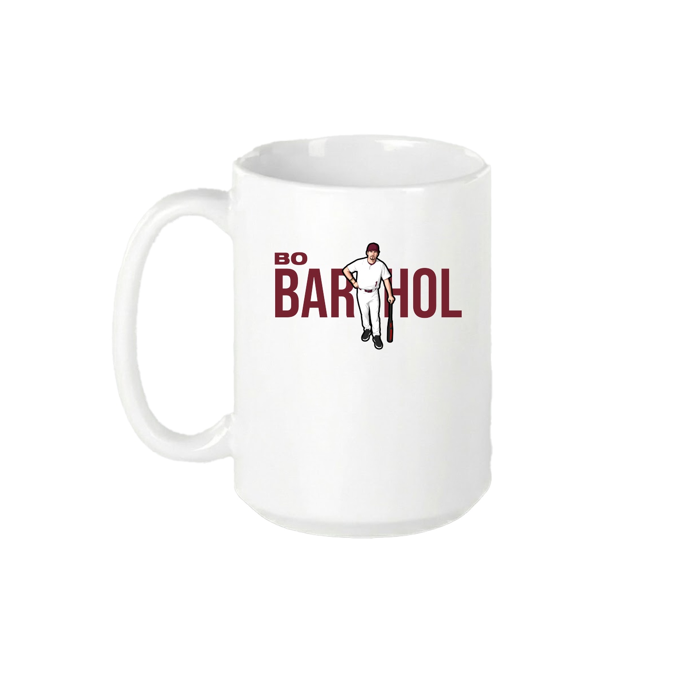 15oz Coffee Mug — Player Name in White