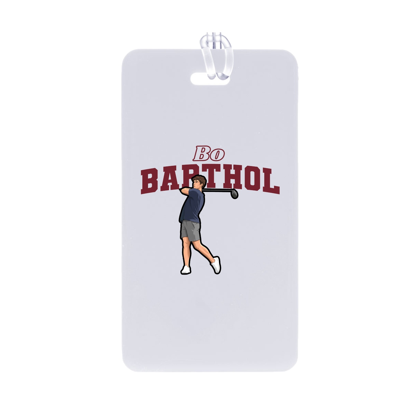 Bag Tag — Name Arch in Classic