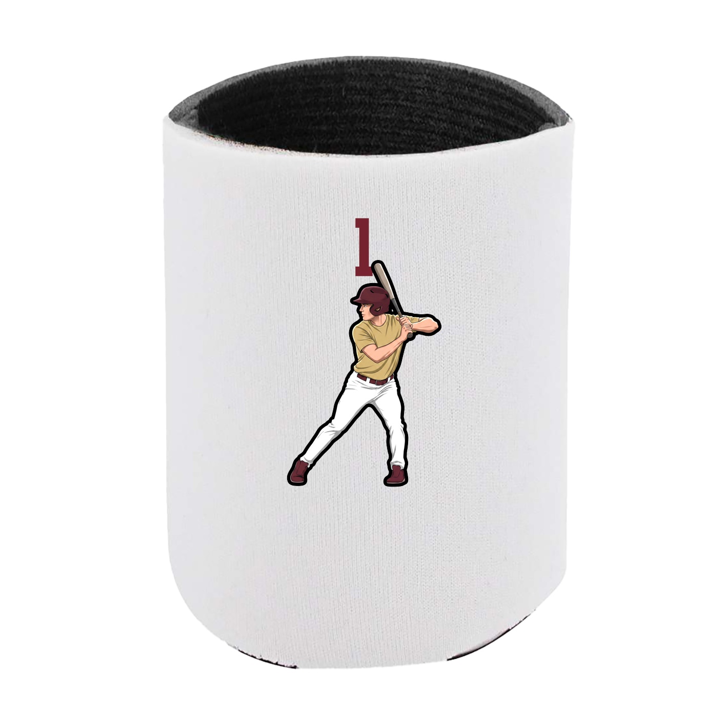 Can Holder — Number Top in White
