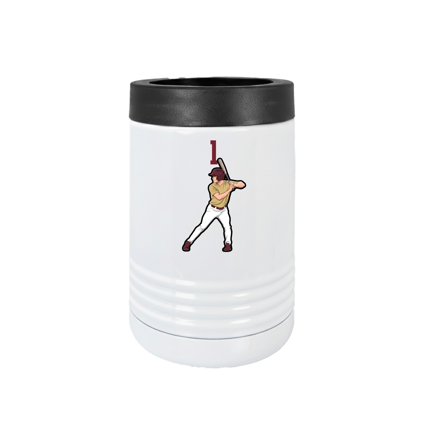 Beverage Holder — Number Top in White