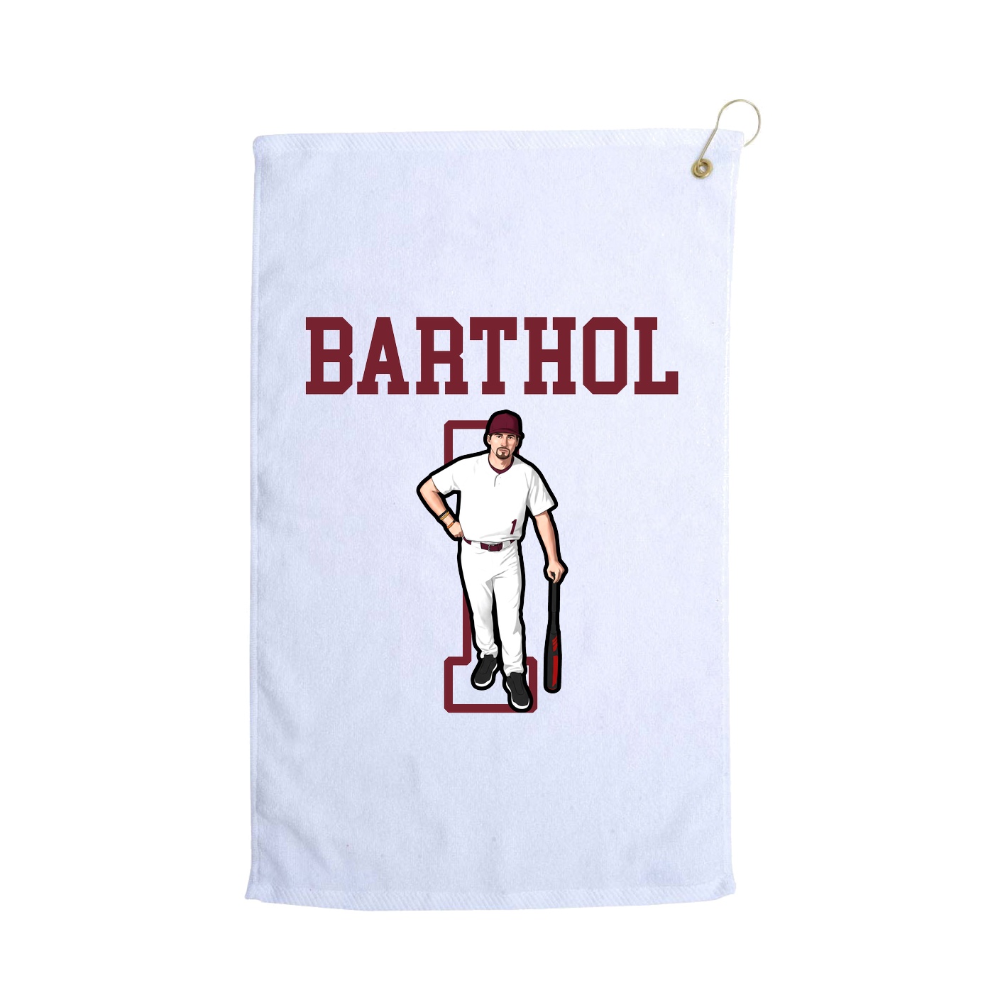 Golf Towel — Shirsey in White