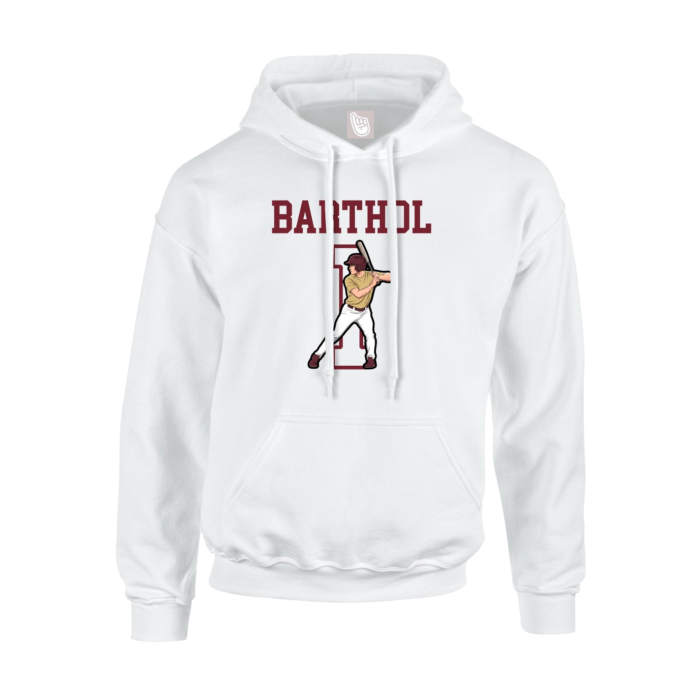 Youth Hoodie — Shirsey in White
