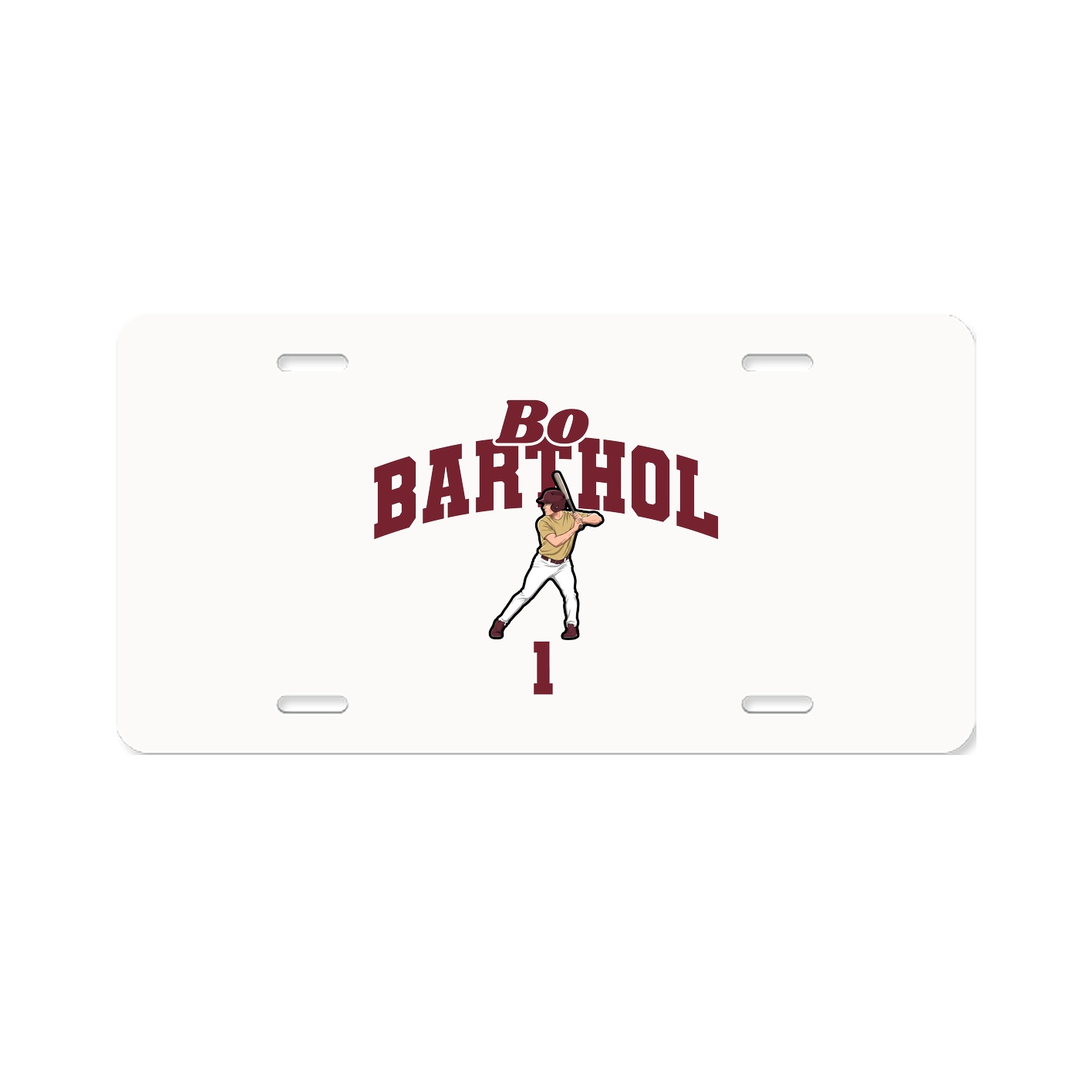 License Plate — Signature Arch in Classic