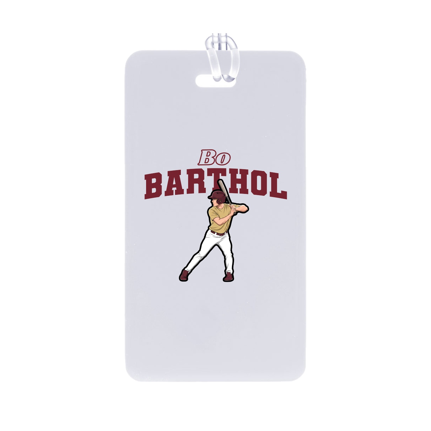 Bag Tag — Name Arch in Classic