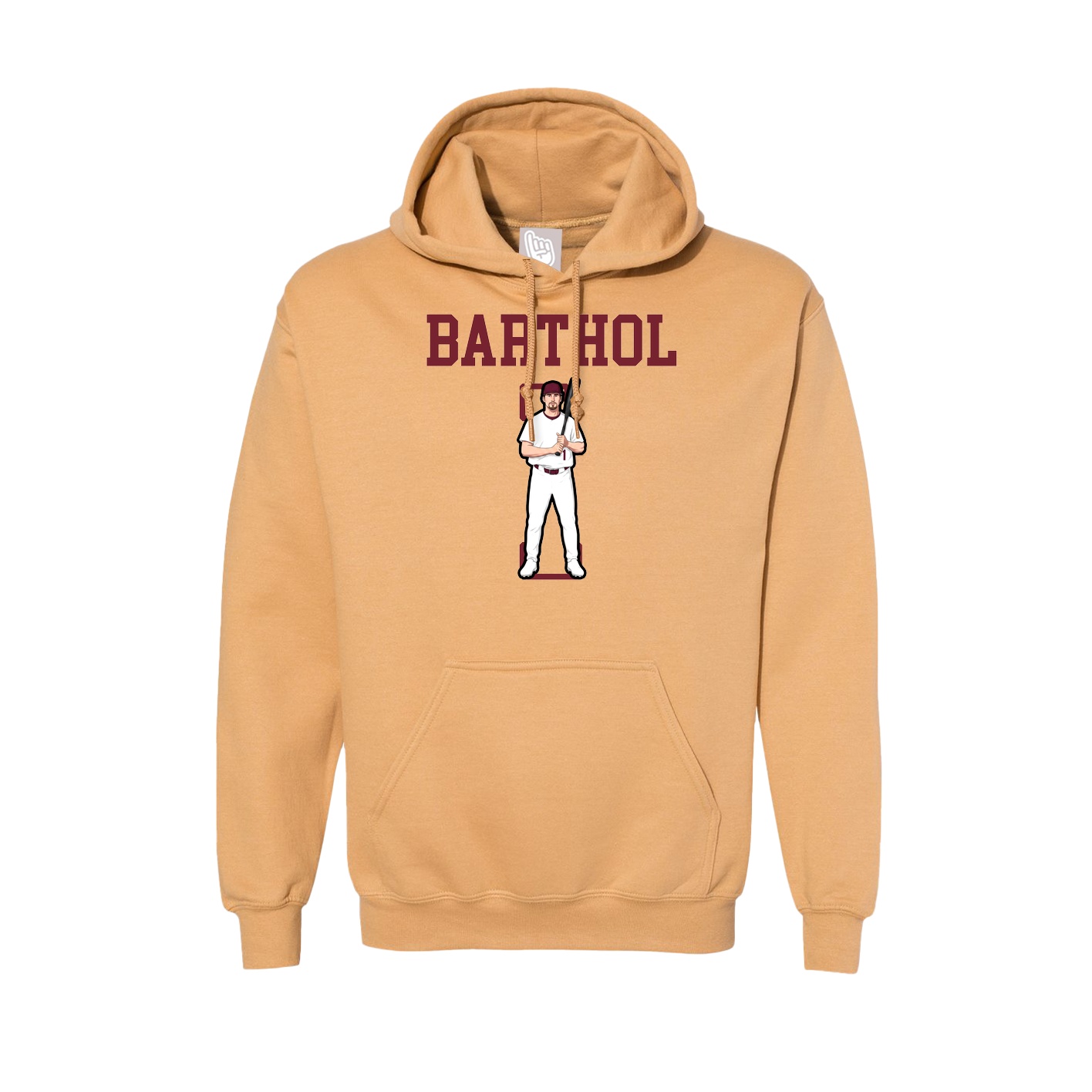 Hoodie — Shirsey in Vegas Gold