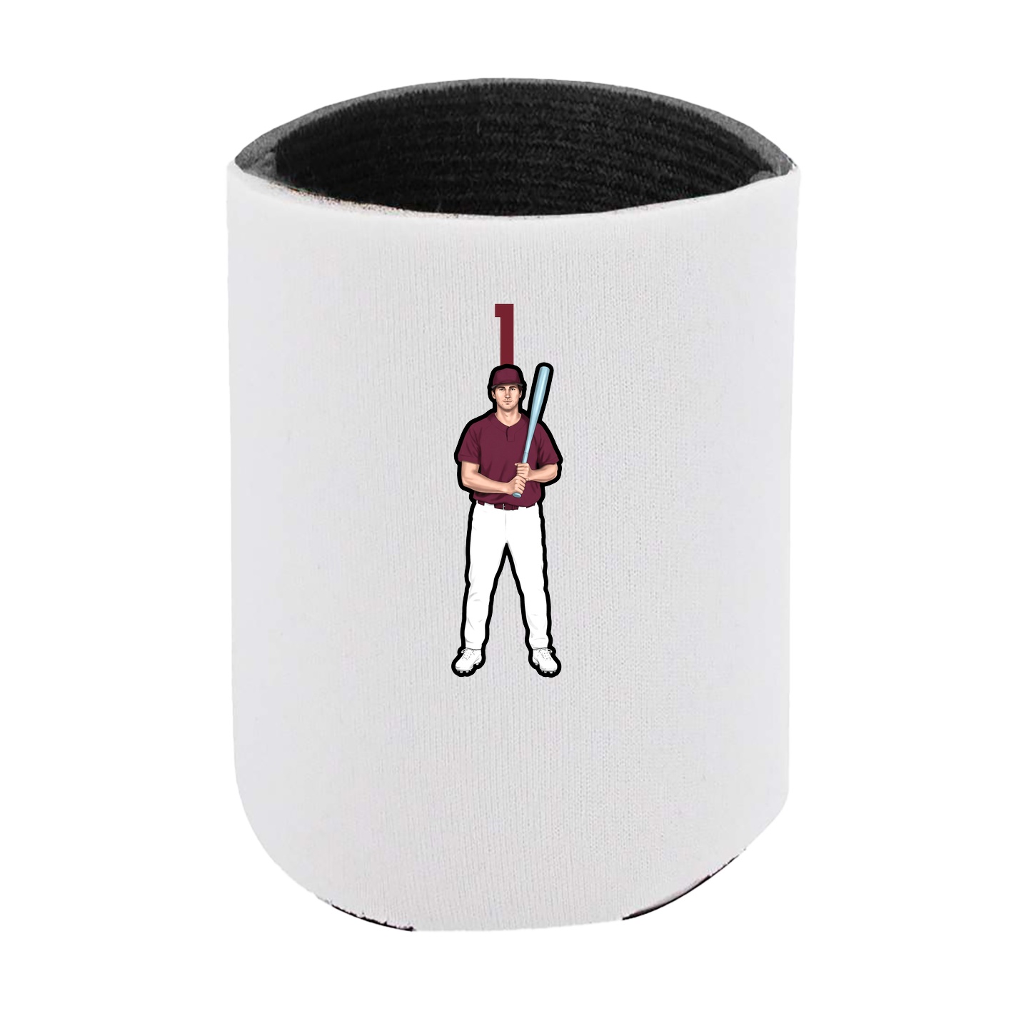 Can Holder — Number Top in White
