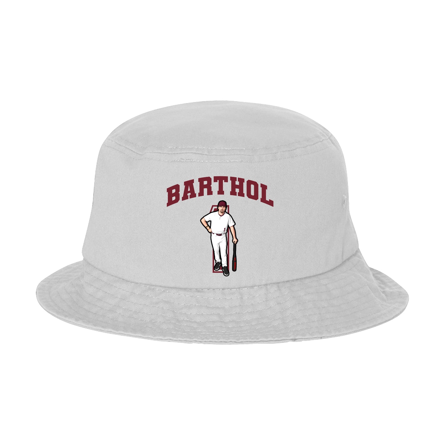 Bucket Cap — Number in White