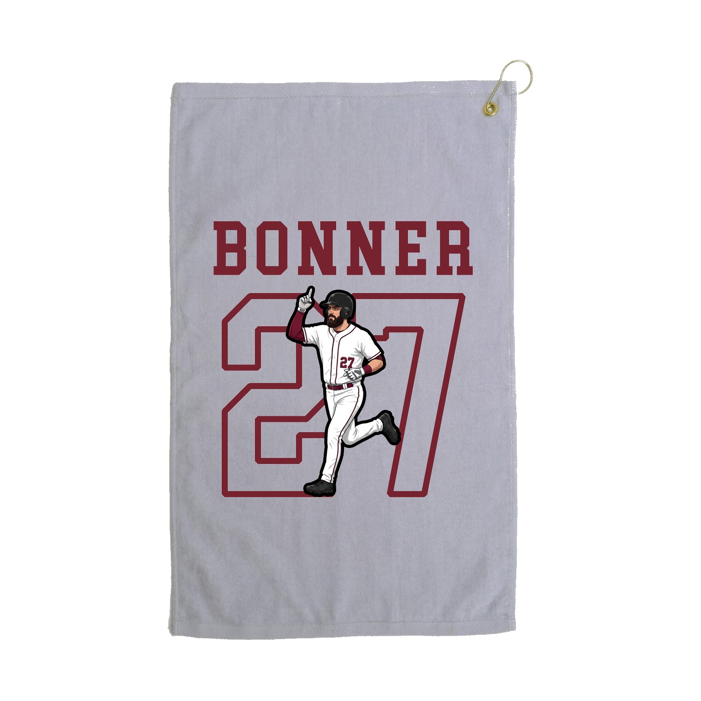 Golf Towel — Shirsey in Grey