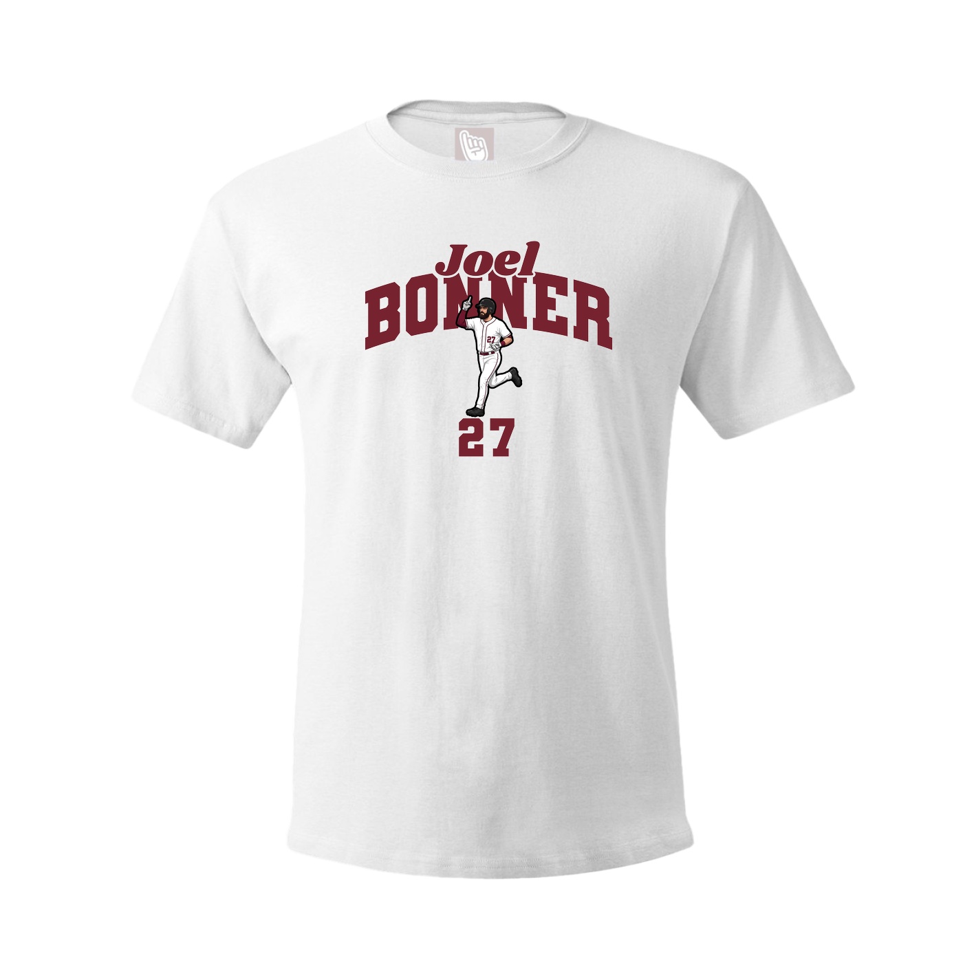 Youth Tee — Signature Arch in White