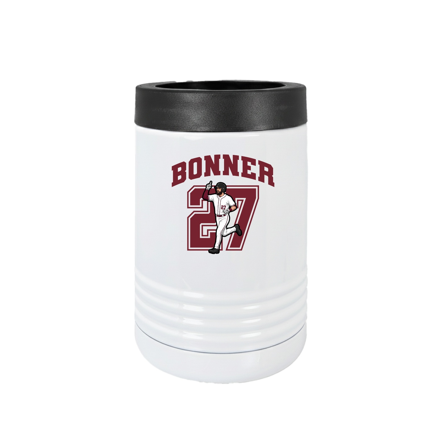 Beverage Holder — Number in White