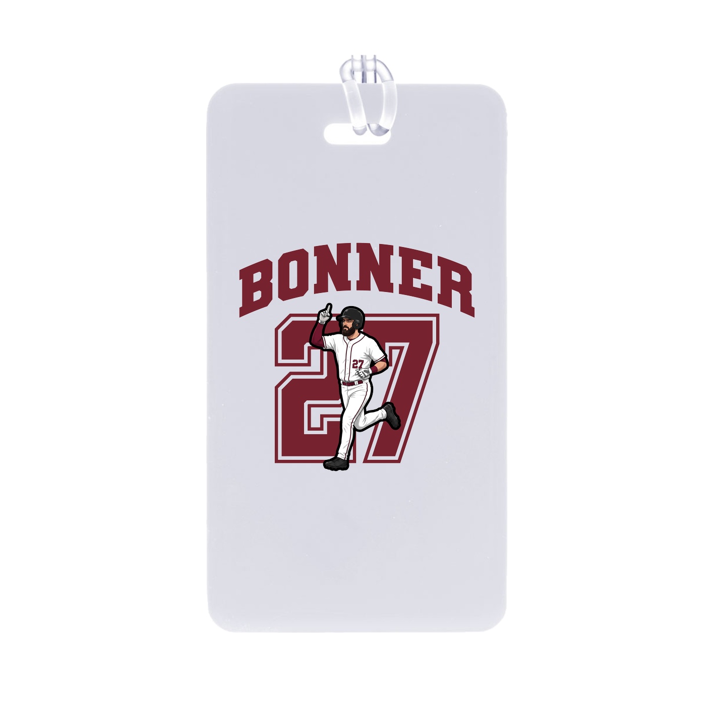 Bag Tag — Number in Classic