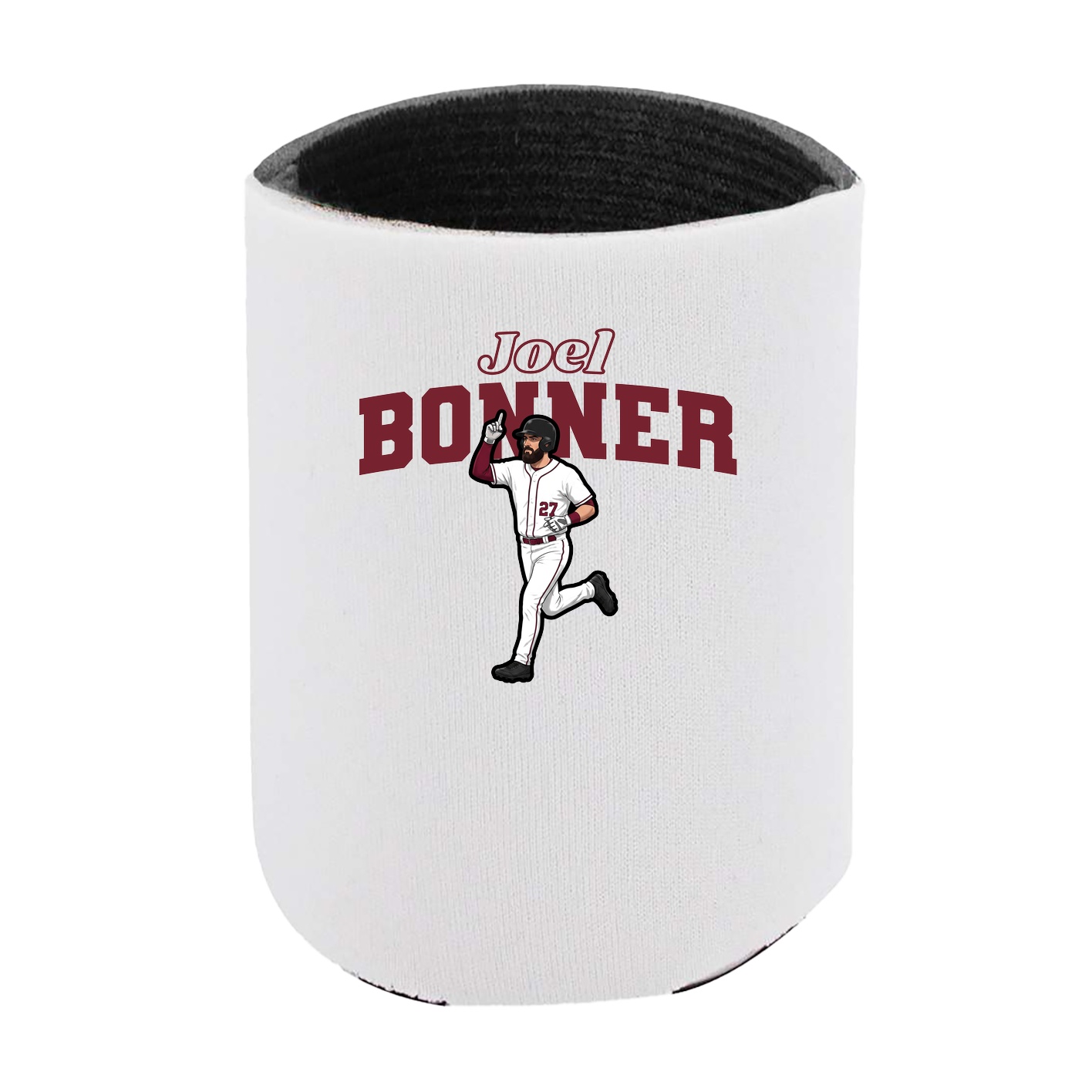 Can Holder — Name Arch in White