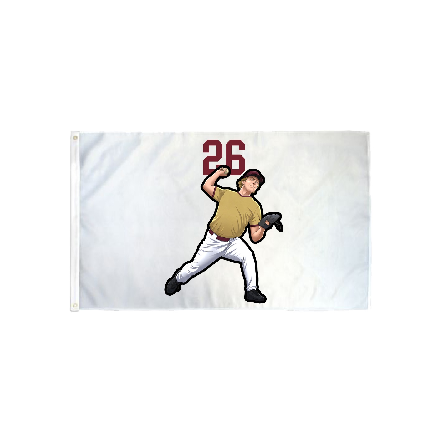 3x5 Flag — Number Top in Classic