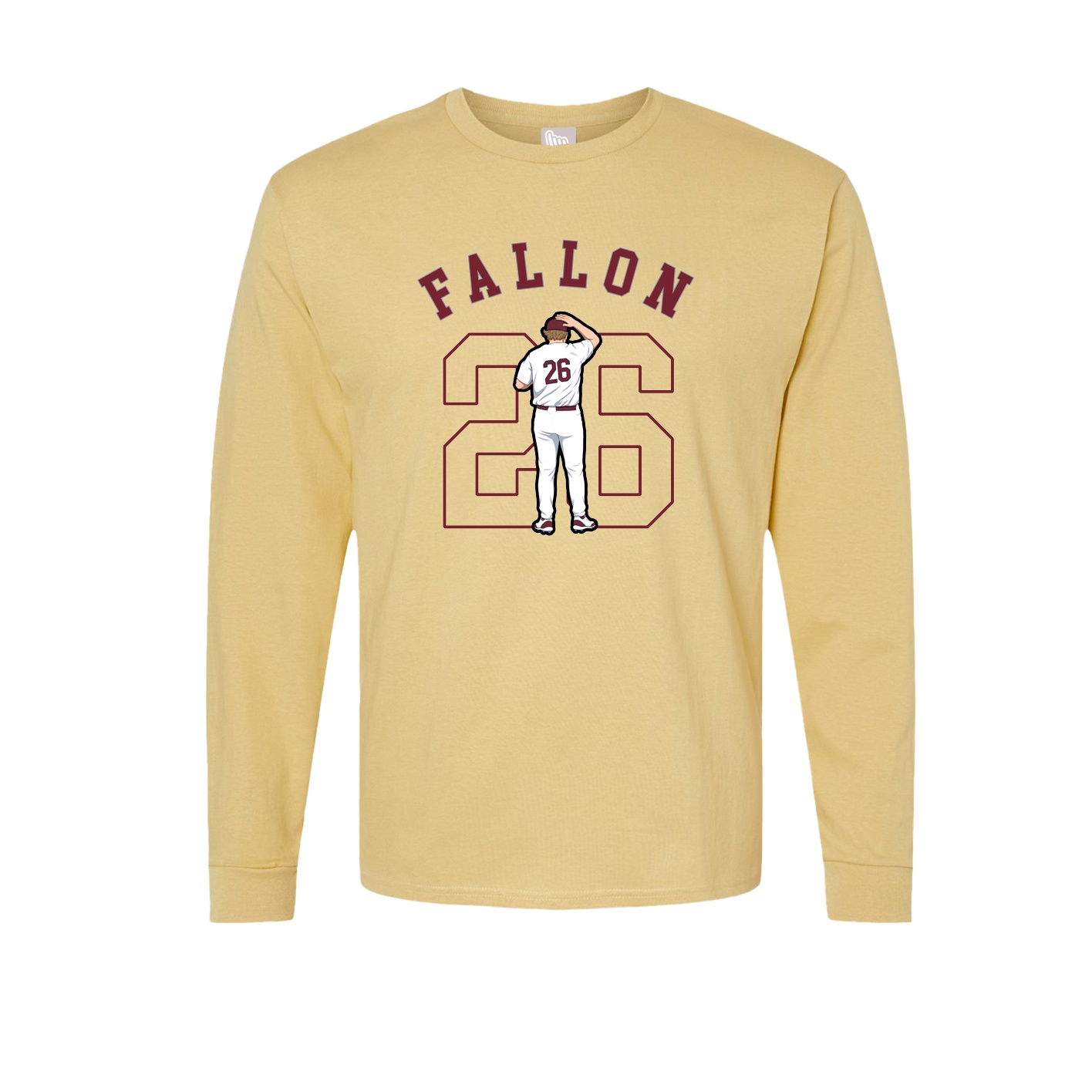 Long Sleeve Tee — Shirsey Arch in Vegas Gold