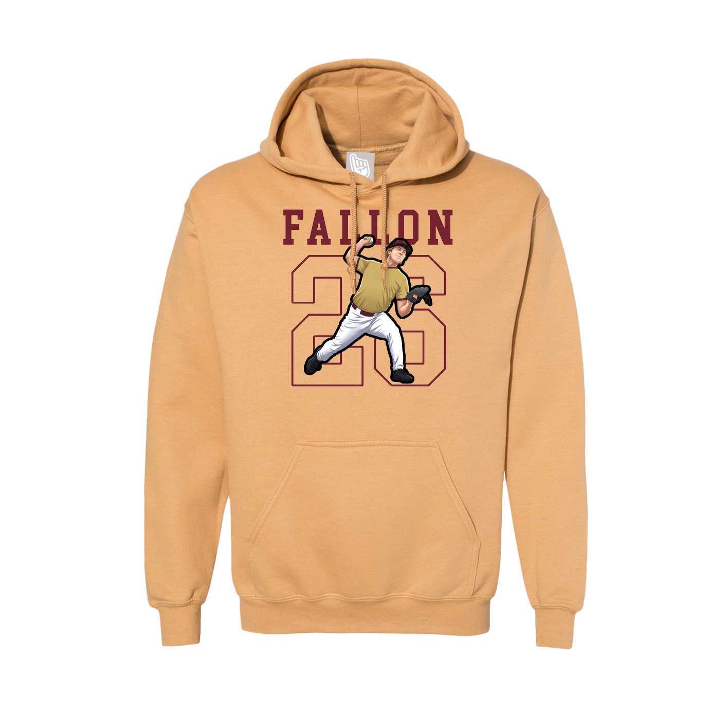 Hoodie — Shirsey in Vegas Gold