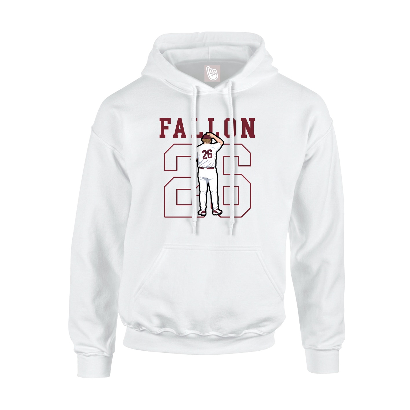 Youth Hoodie — Shirsey in White