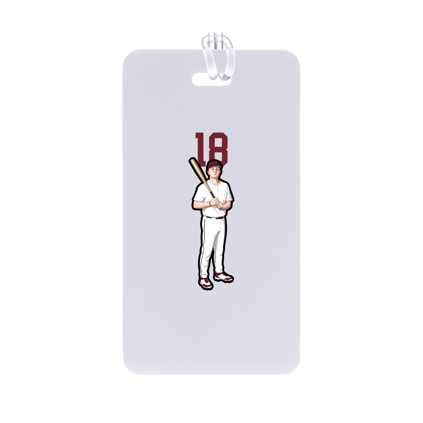Bag Tag — Number Top in Classic