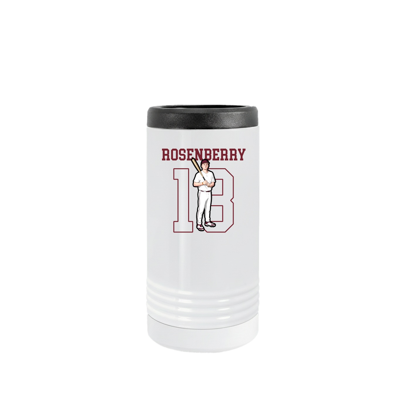 Slim Beverage Holder — Shirsey in White