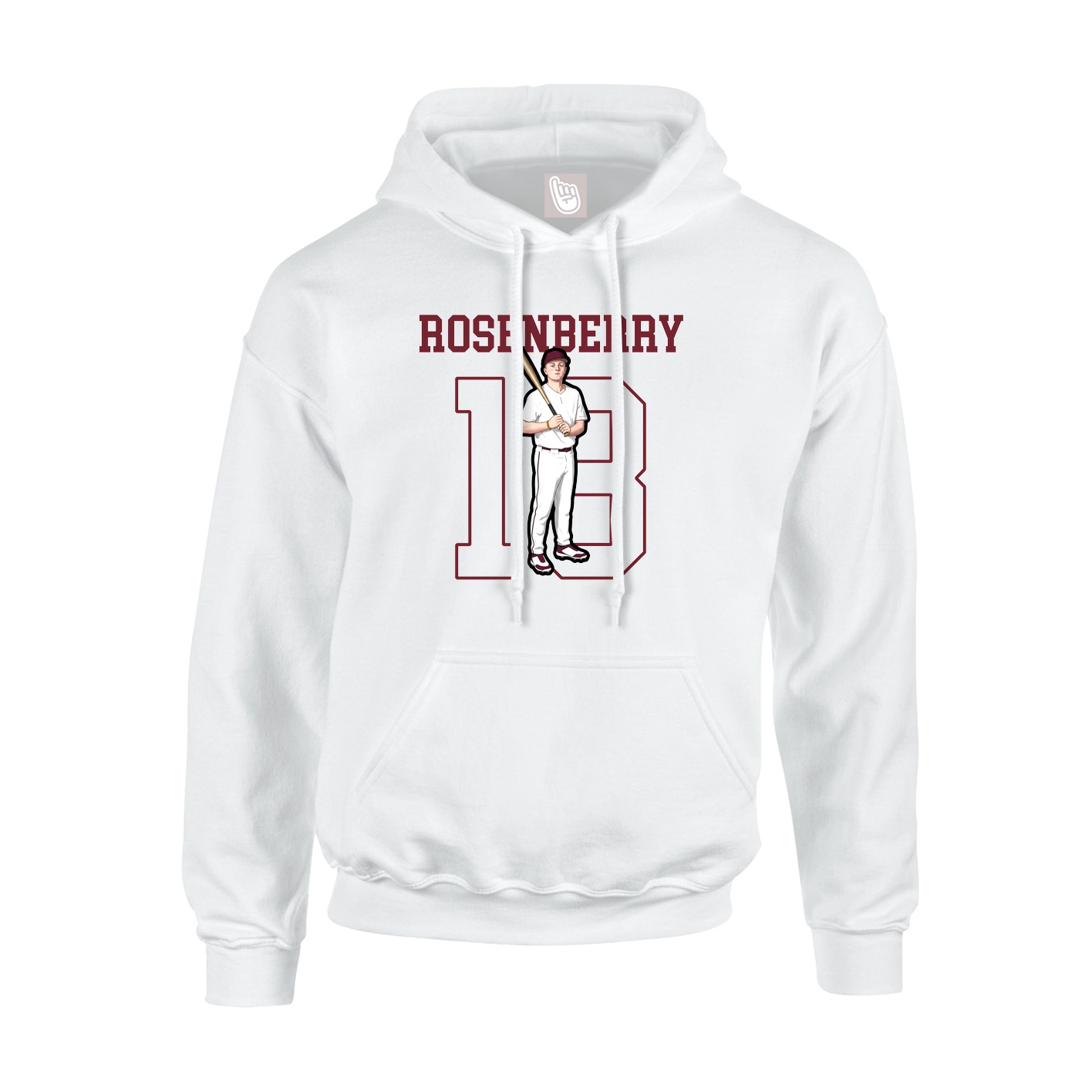 Youth Hoodie — Shirsey in White