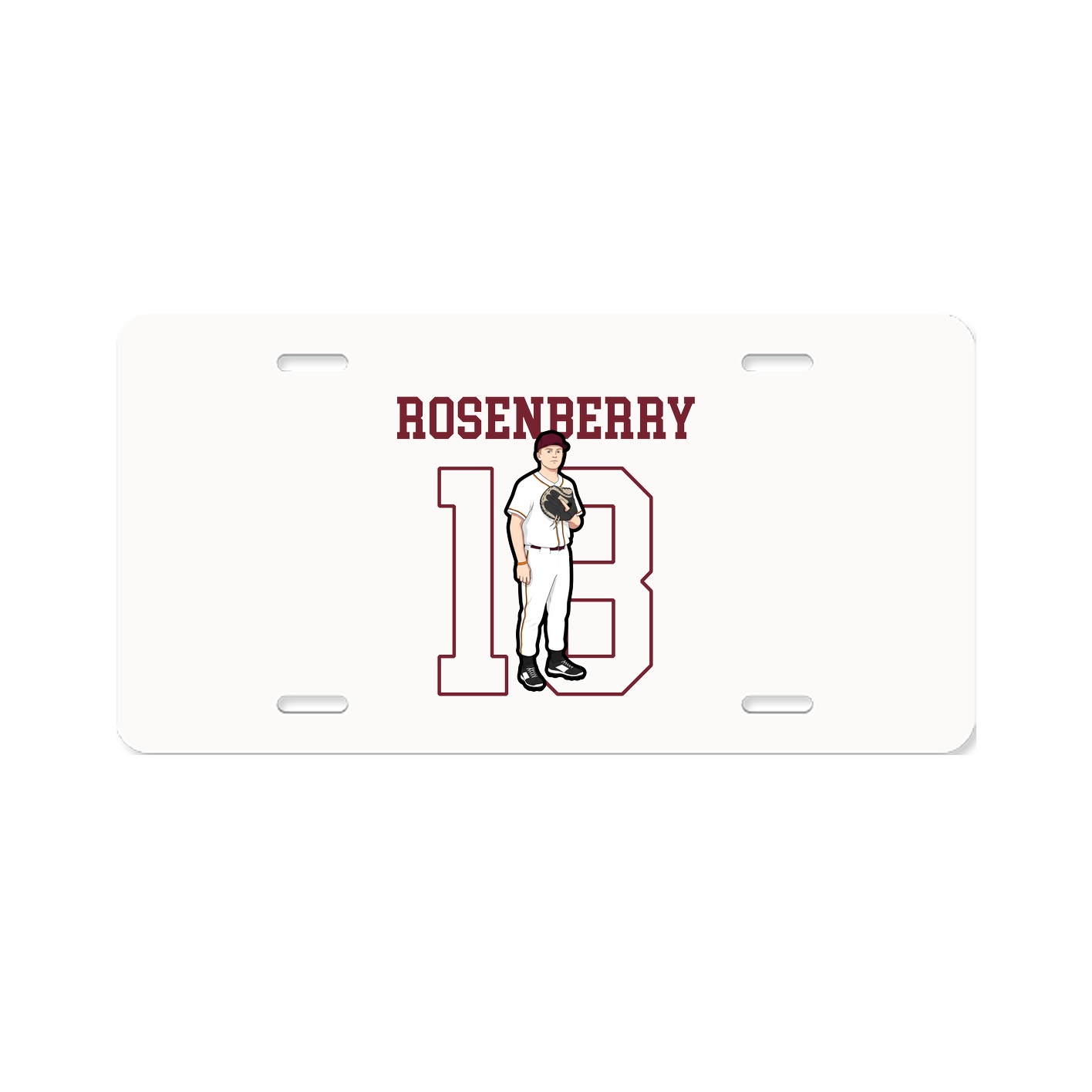 License Plate — Shirsey in Classic