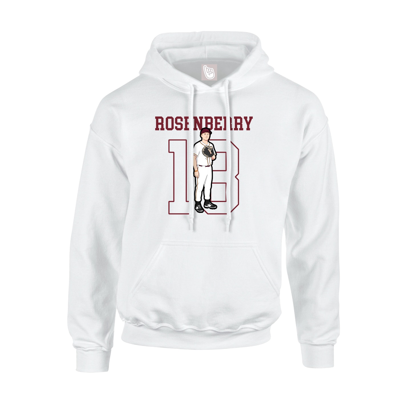Youth Hoodie — Shirsey in White