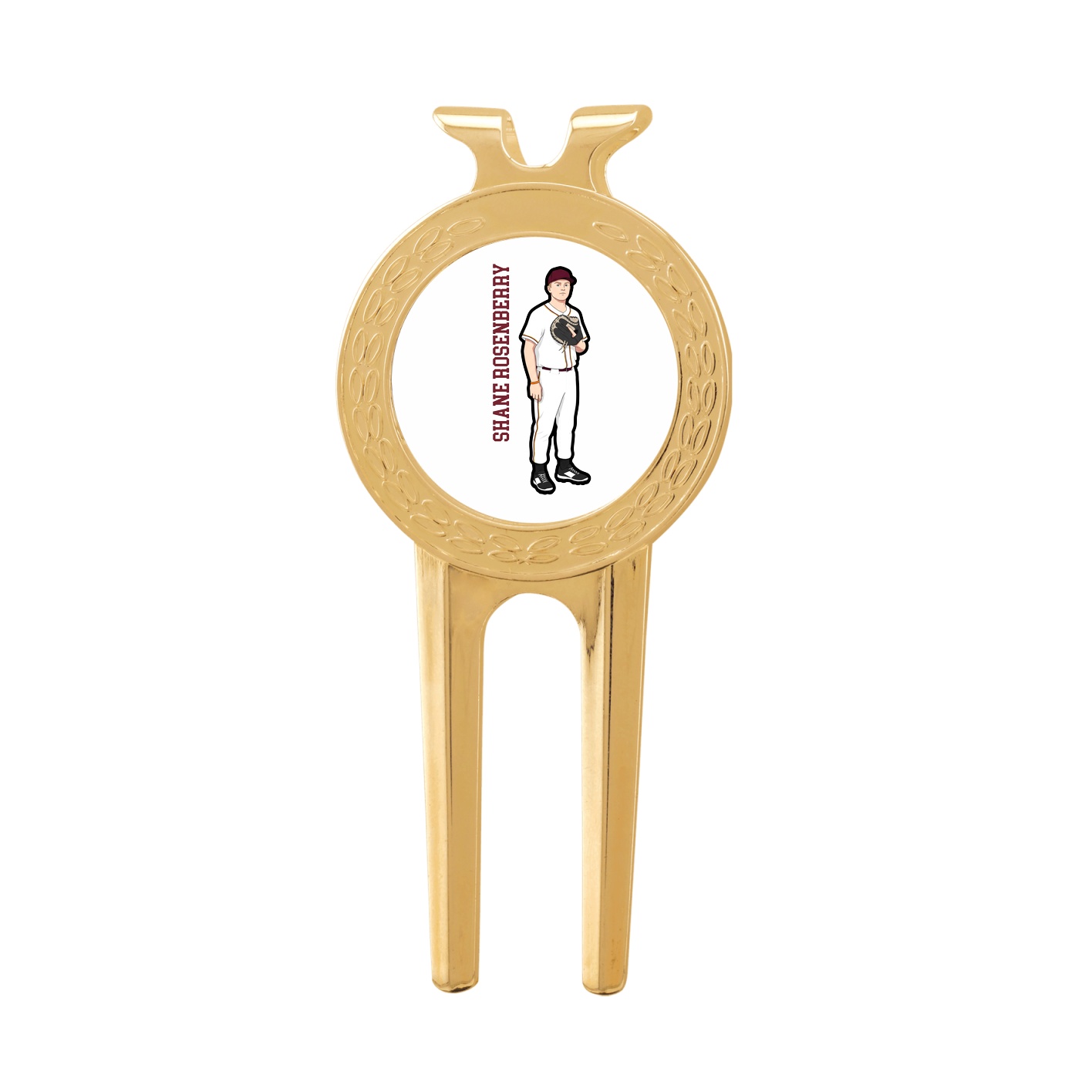 Divot Tool with Ball Marker — Name Vertical in Classic