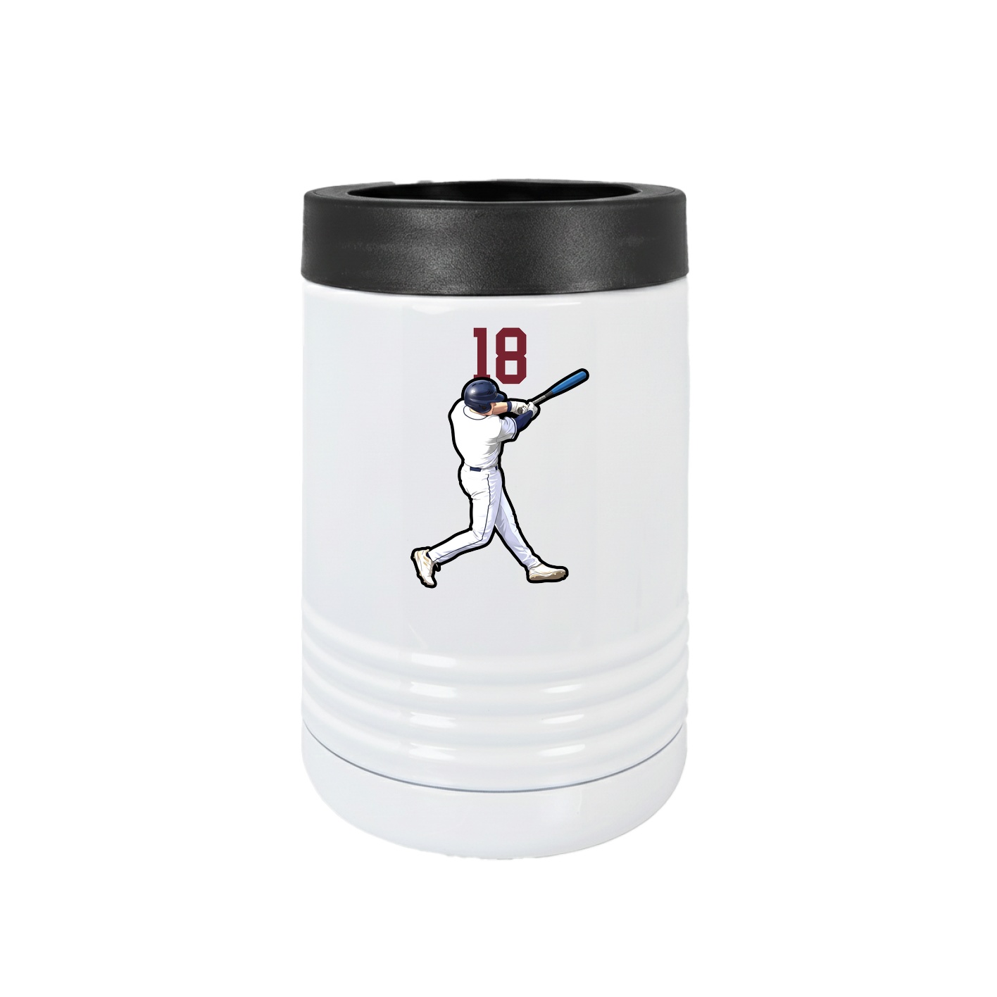 Beverage Holder — Number Top in White