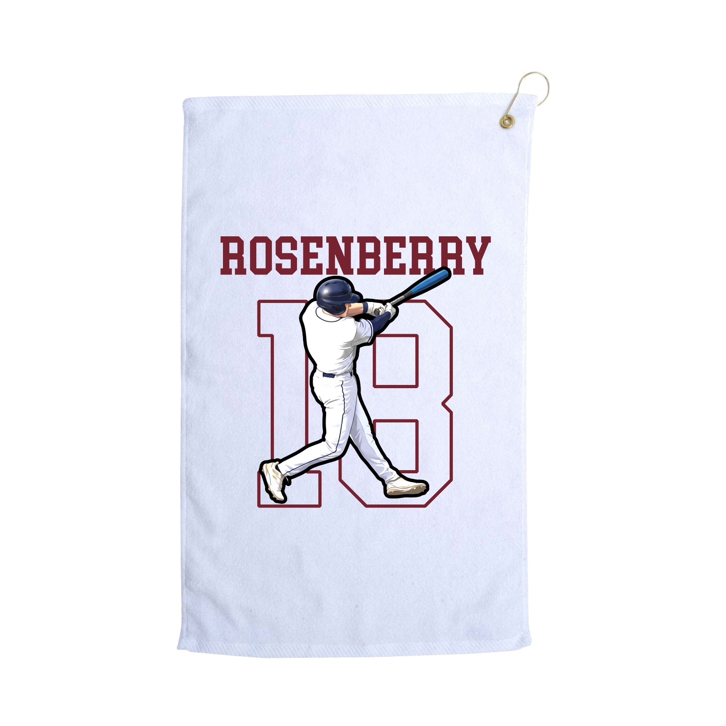 Golf Towel — Shirsey in White